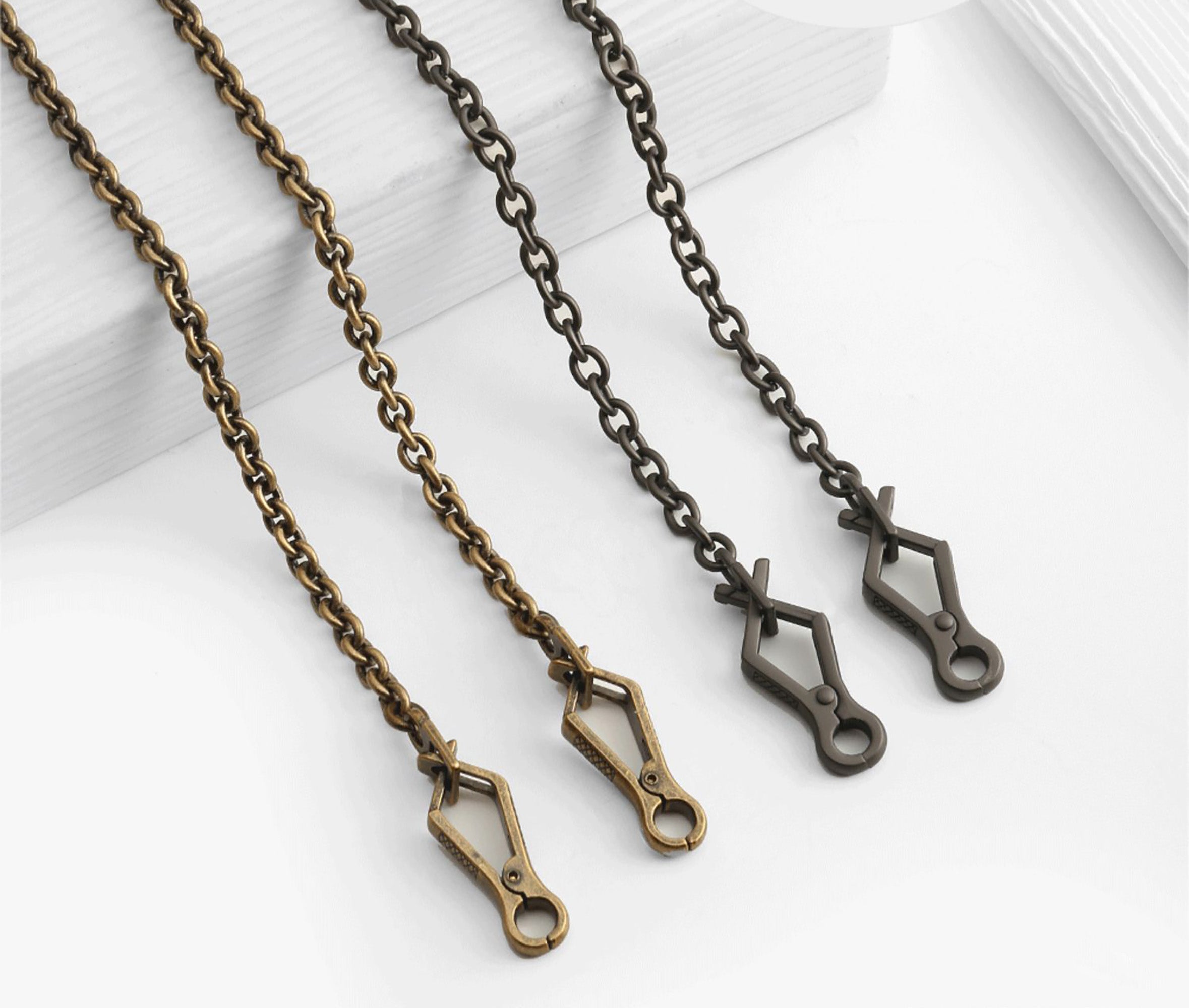Chain accessory suitable for crossbody bags, underarm crossbody chain replacement, metal material shoulder bag chain