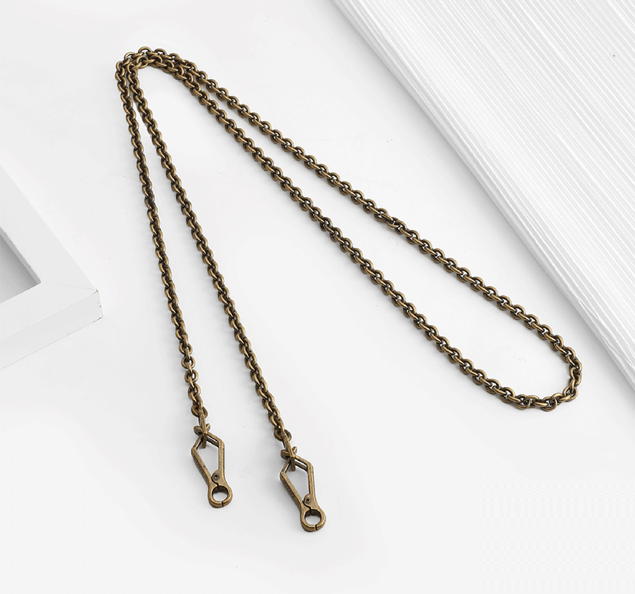 Chain accessory suitable for crossbody bags, underarm crossbody chain replacement, metal material shoulder bag chain