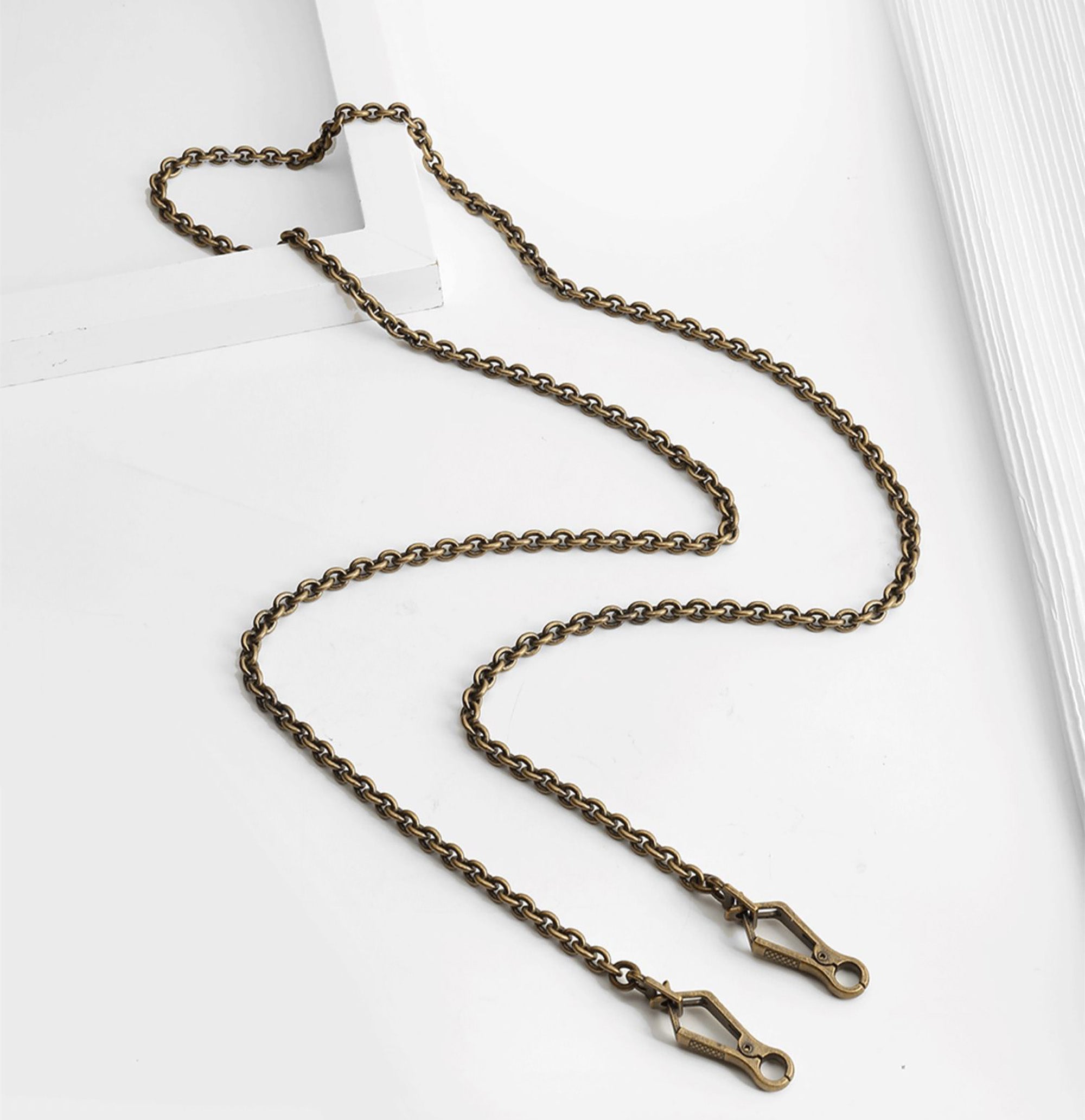 Chain accessory suitable for crossbody bags, underarm crossbody chain replacement, metal material shoulder bag chain