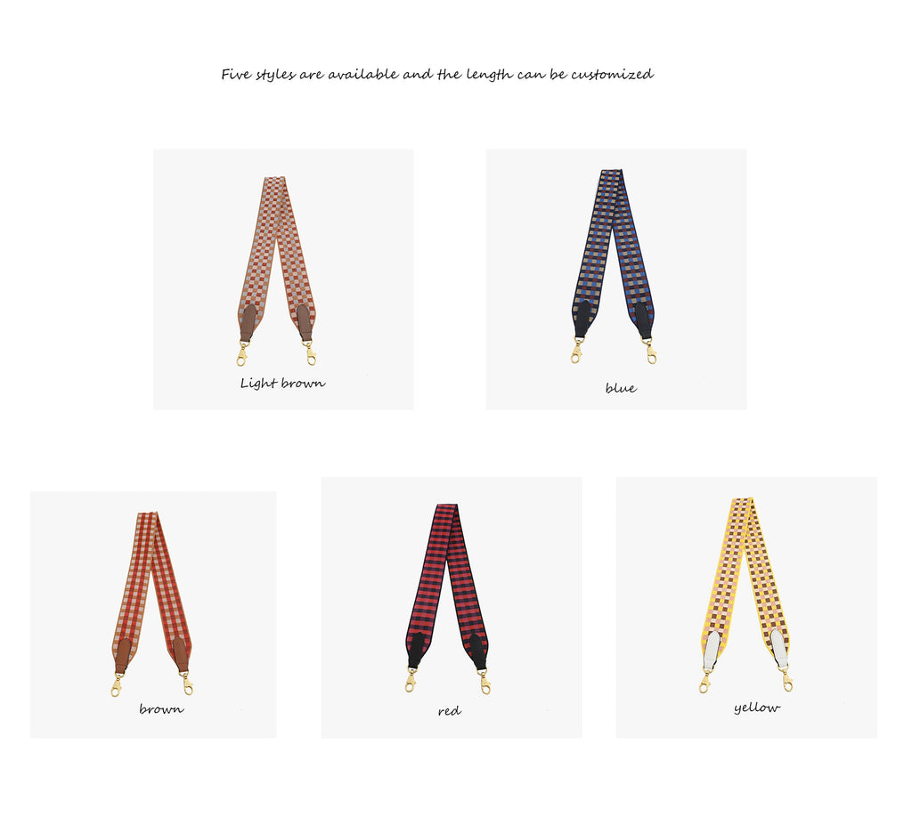 Handmade Canvas Replacement Strap (5cm) – Comfortable Shoulder Strap for Kelly, Evelyne, and Birkin Bags, Premium Handcrafted, Wide and Lightweight