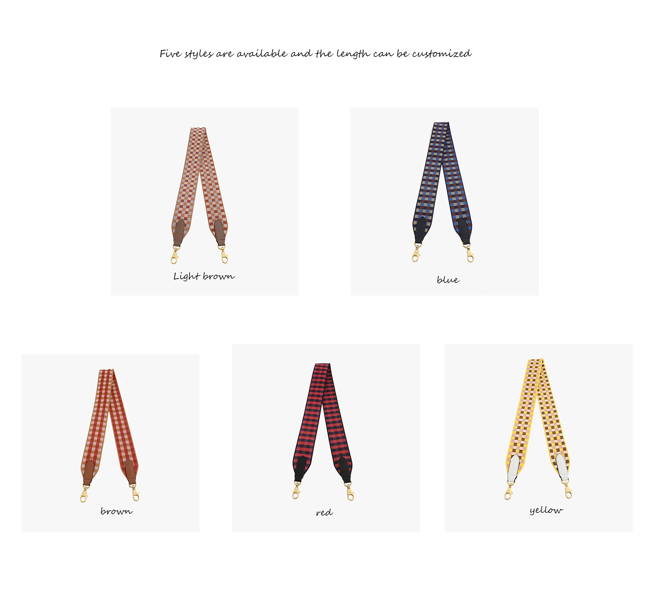 Handmade Canvas Replacement Strap (5cm) – Comfortable Shoulder Strap for Kelly, Evelyne, and Birkin Bags, Premium Handcrafted, Wide and Lightweight