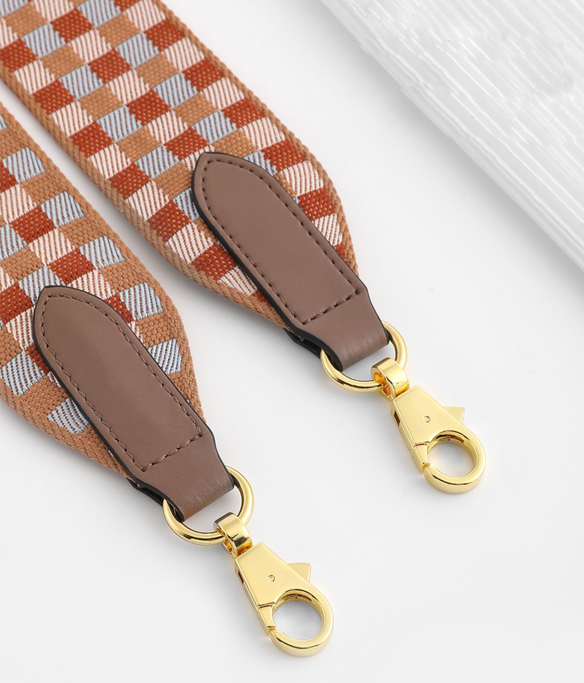 Handmade Canvas Replacement Strap (5cm) – Comfortable Shoulder Strap for Kelly, Evelyne, and Birkin Bags, Premium Handcrafted, Wide and Lightweight