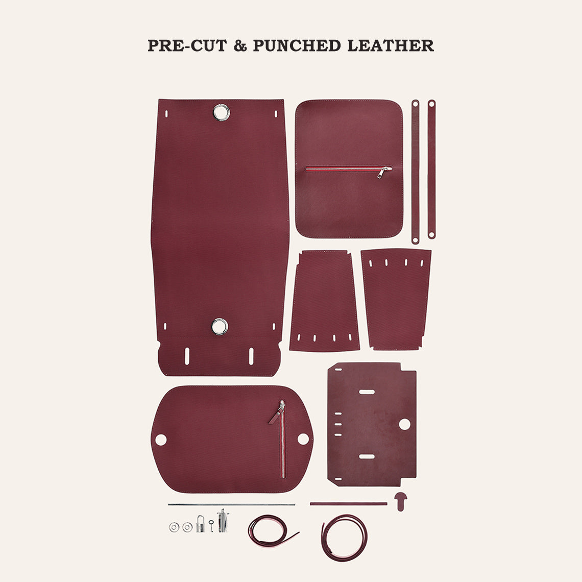 DIY Leather Bag Patterns | Make Your Own Bag DIY Kit | Wirkin™