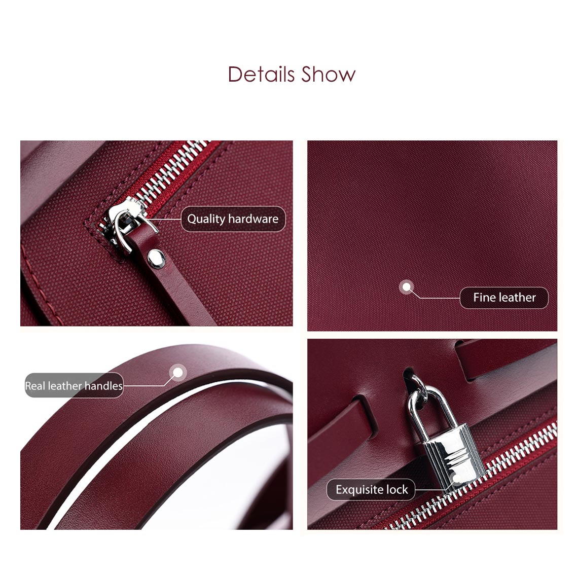 Wirkin® Leather Inspired Her Bag Zip Bag DIY Kit - Price Drop at Checkout