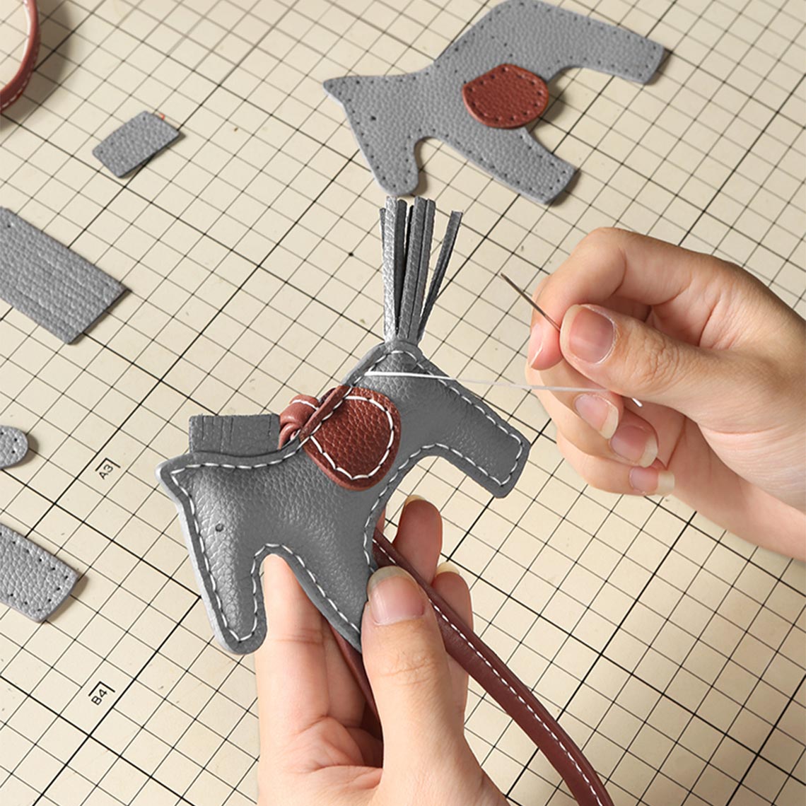 Wirkin™ Leather Horse Bag Charm | DIY project