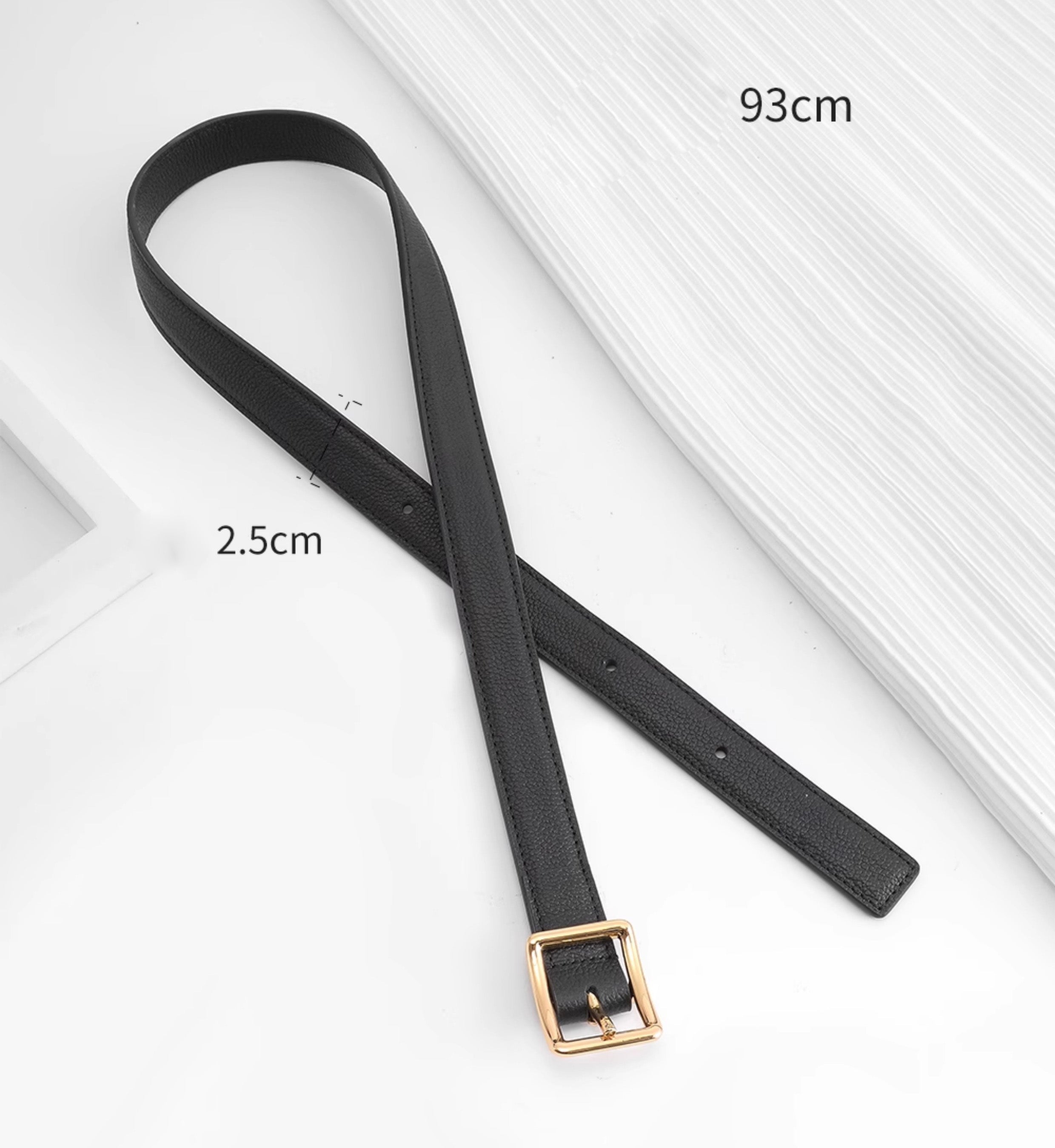Extended crossbody shoulder strap modification accessory for hobo bags, 2.5 cm wide leather shoulder strap