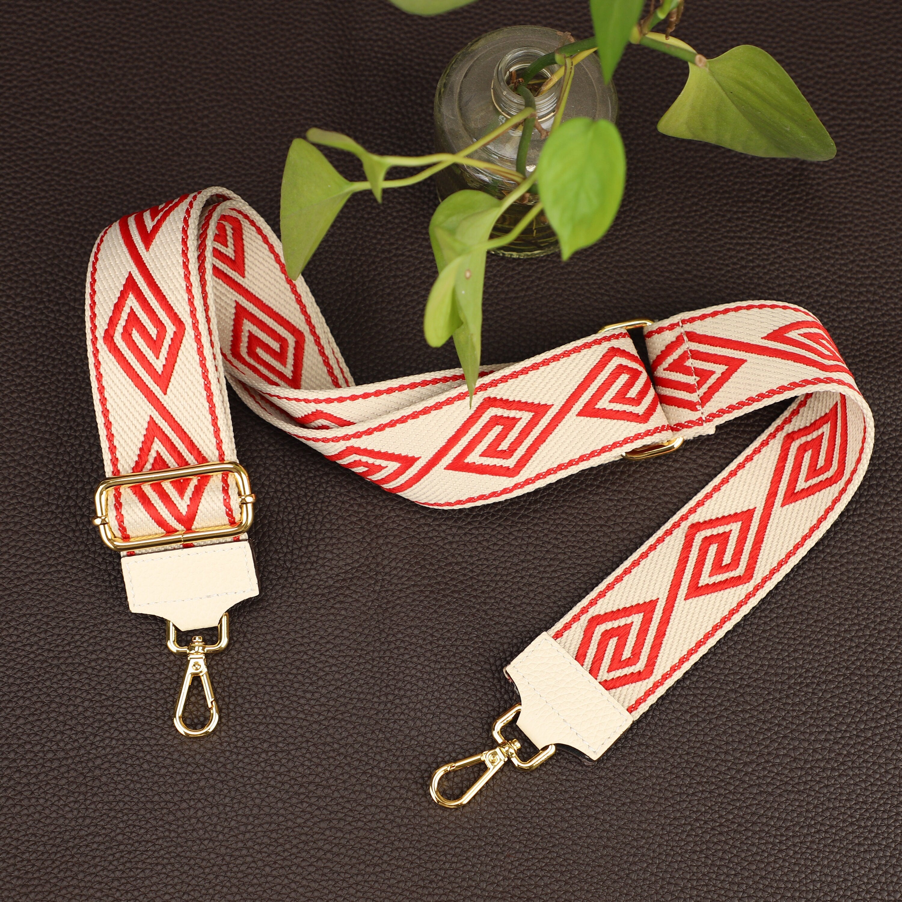 Bag Strap Shoulder Strap Valentine's Day gift Patterned Shoulder Strap Bags Wide Fabric Bag Strap Handbags Strap,Crossbody strap