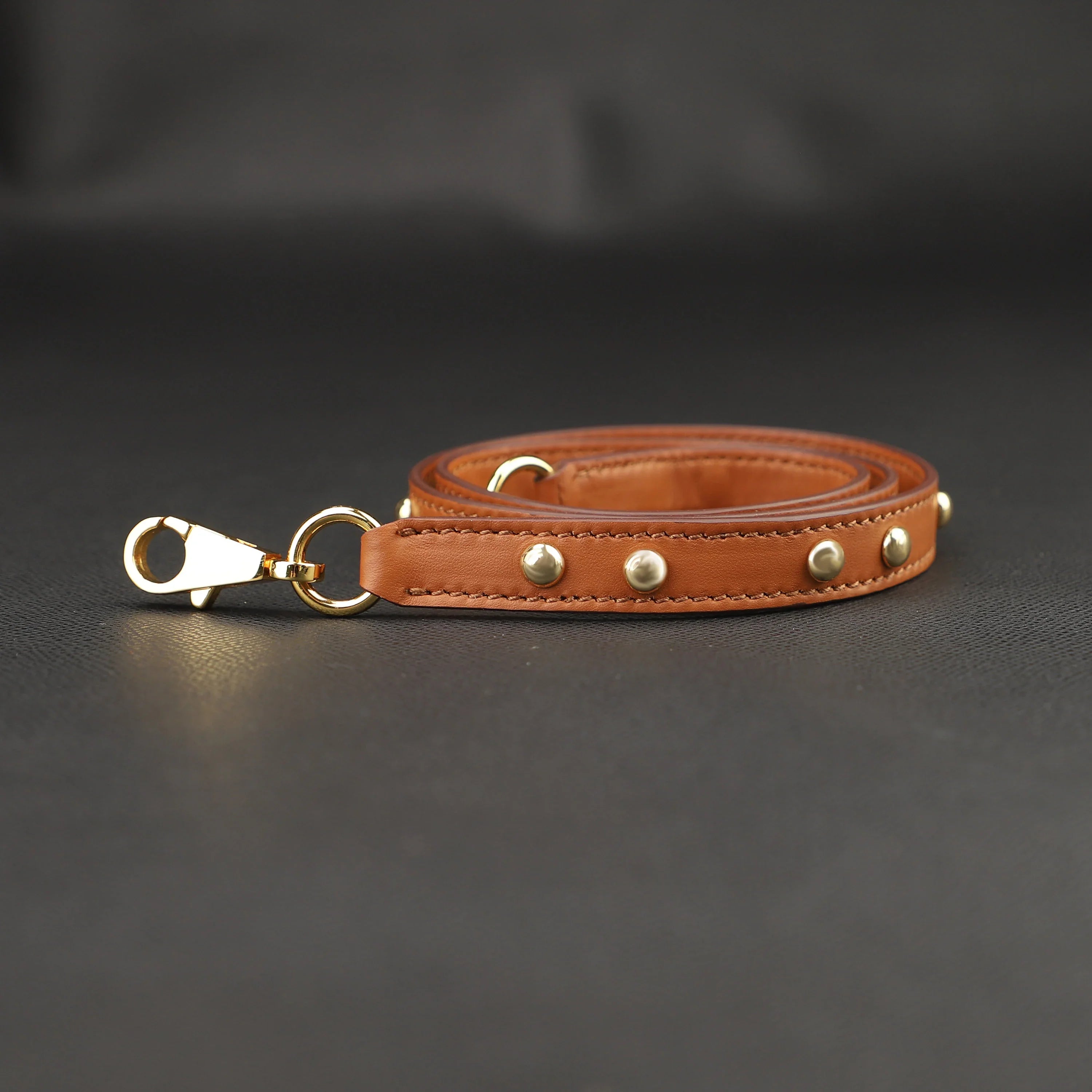 16mm swift Leather mini strap dog round kelly bag strap