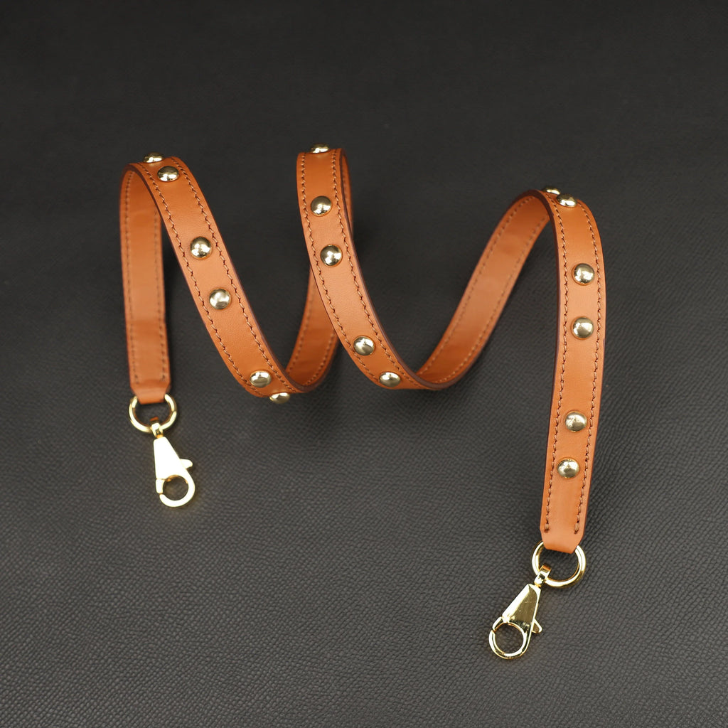 16mm swift Leather mini strap dog round kelly bag strap