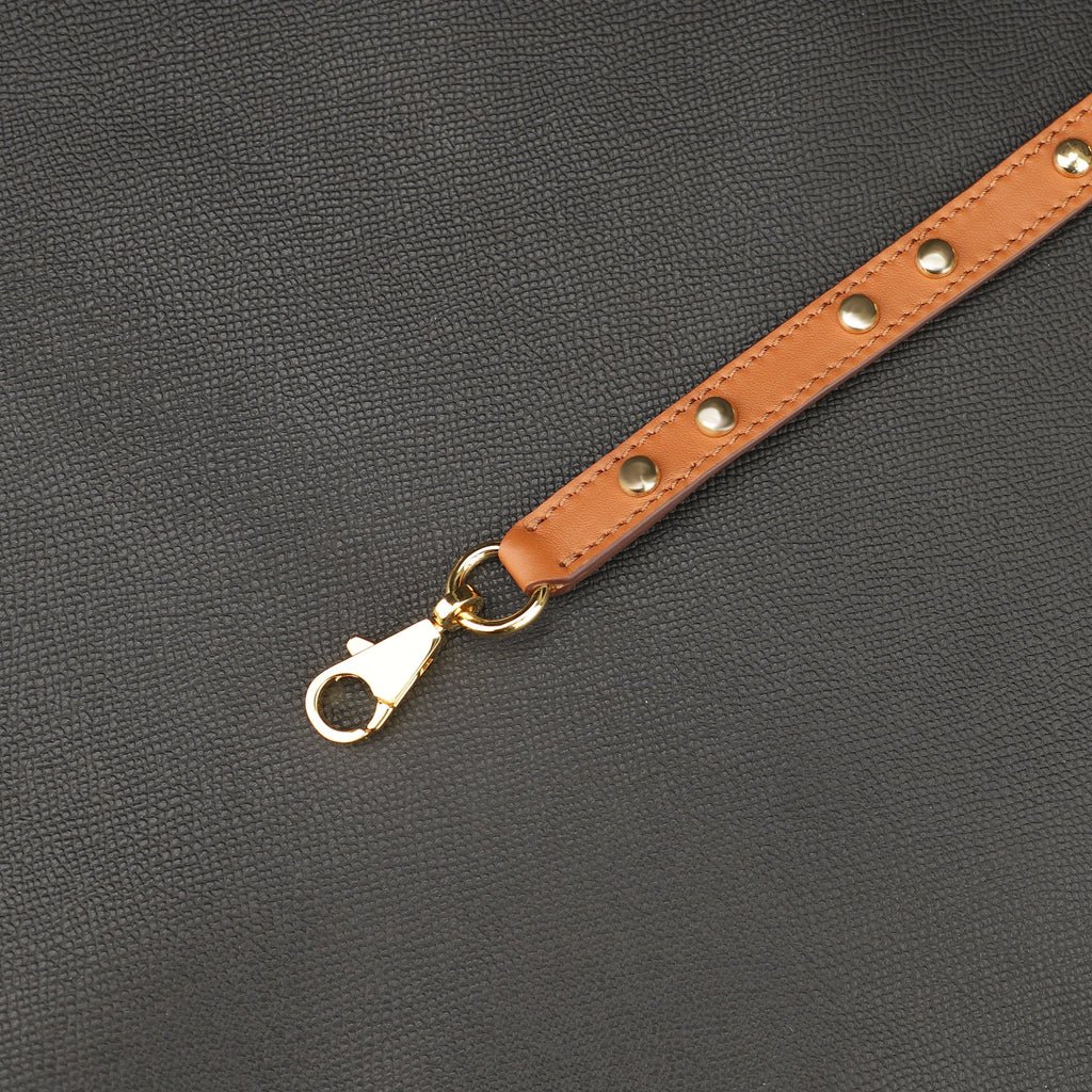 16mm swift Leather mini strap dog round kelly bag strap