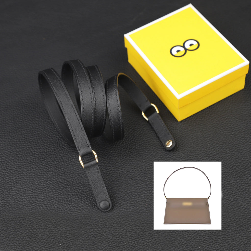 15mm wide Hand Made Swift leather shoulder strap for The Kelly Elan