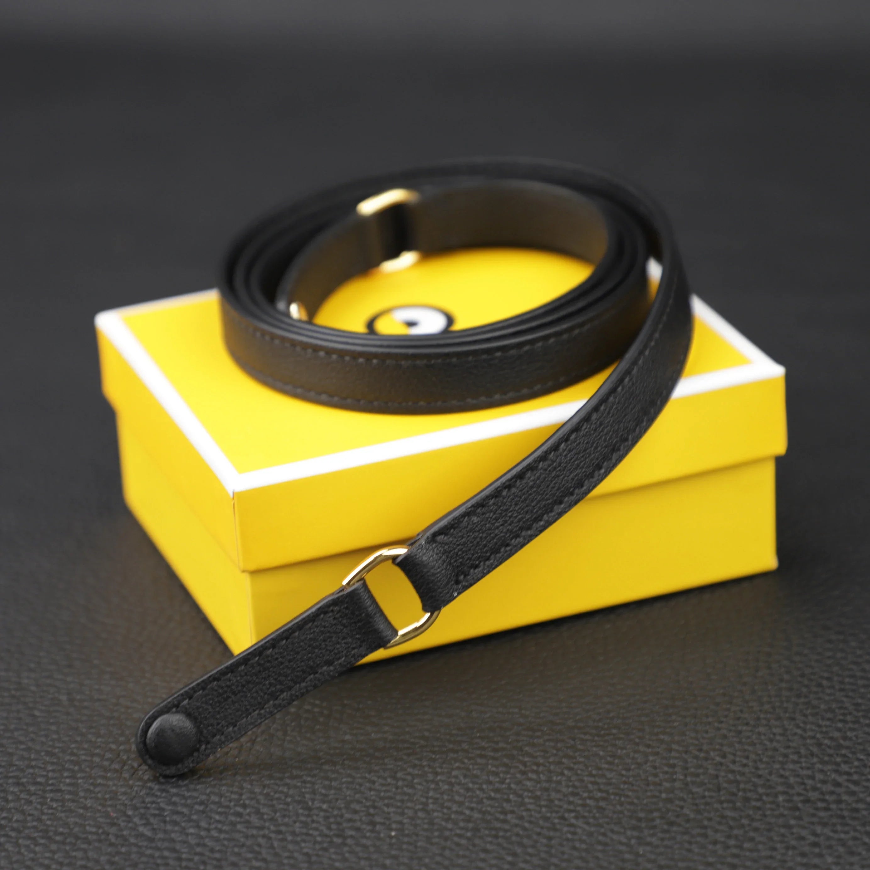 15mm wide Hand Made Swift leather shoulder strap for The Kelly Elan