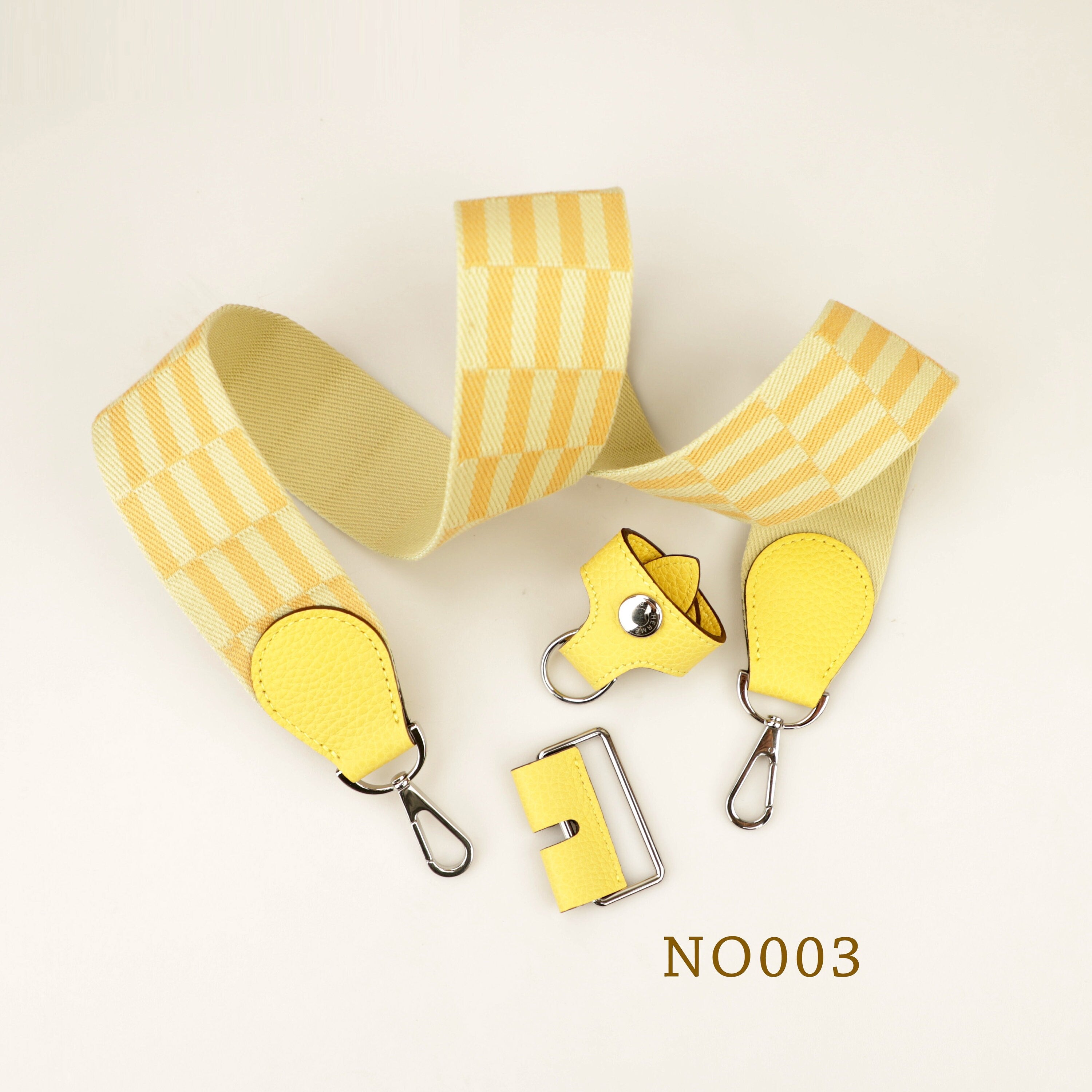 2025 new colours Handmade The leather and Cavas shoulder strap conneter for Canvas 'Bride-a-Brac' Case,Bag strap for Bride-a-brac Toile Case