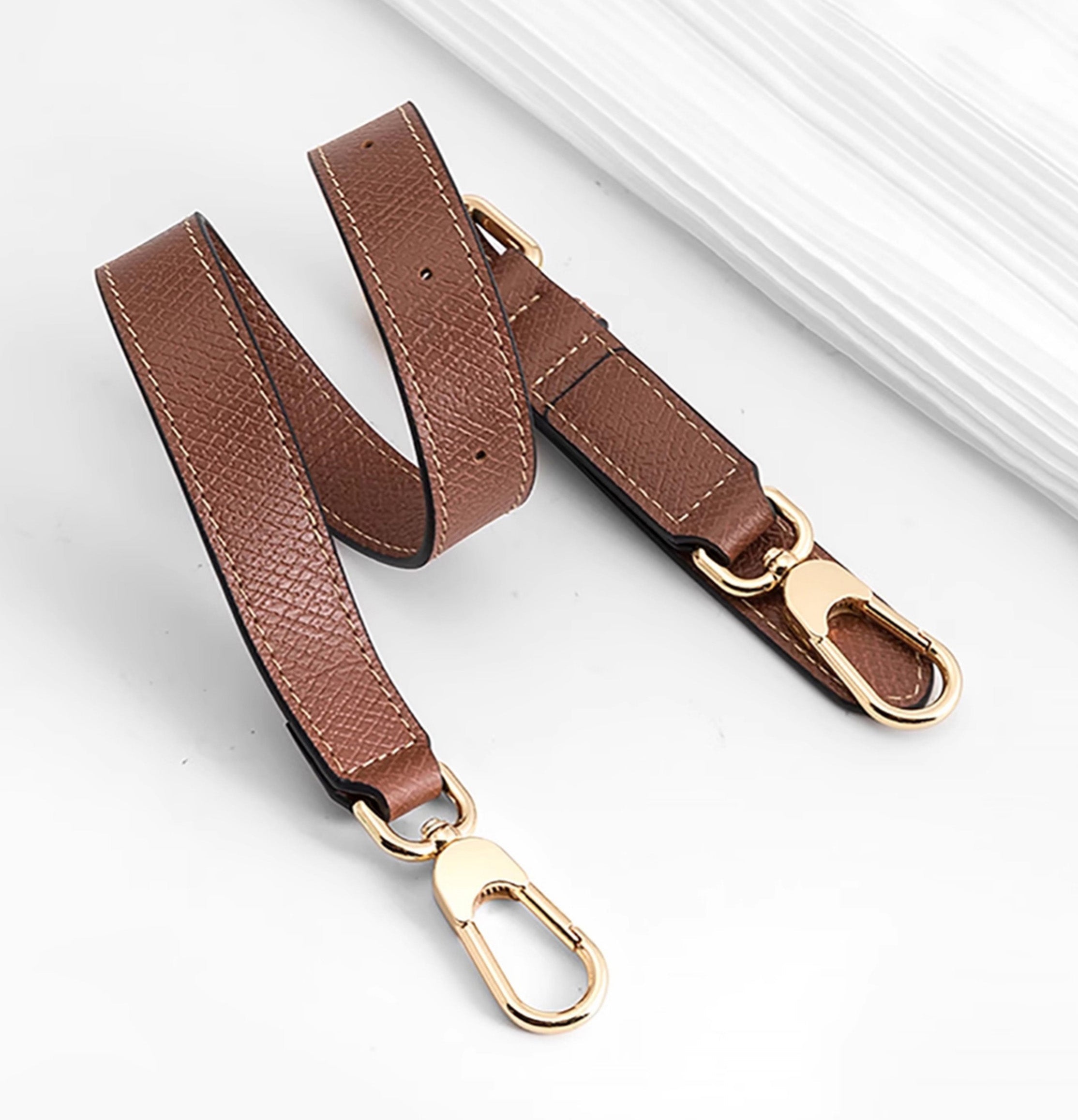 Leather replacement shoulder strap for Le Pliage Original bag, bag strap makeover