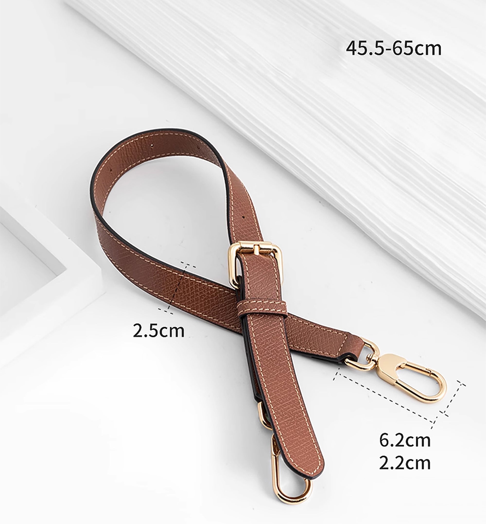Leather replacement shoulder strap for Le Pliage Original bag, bag strap makeover