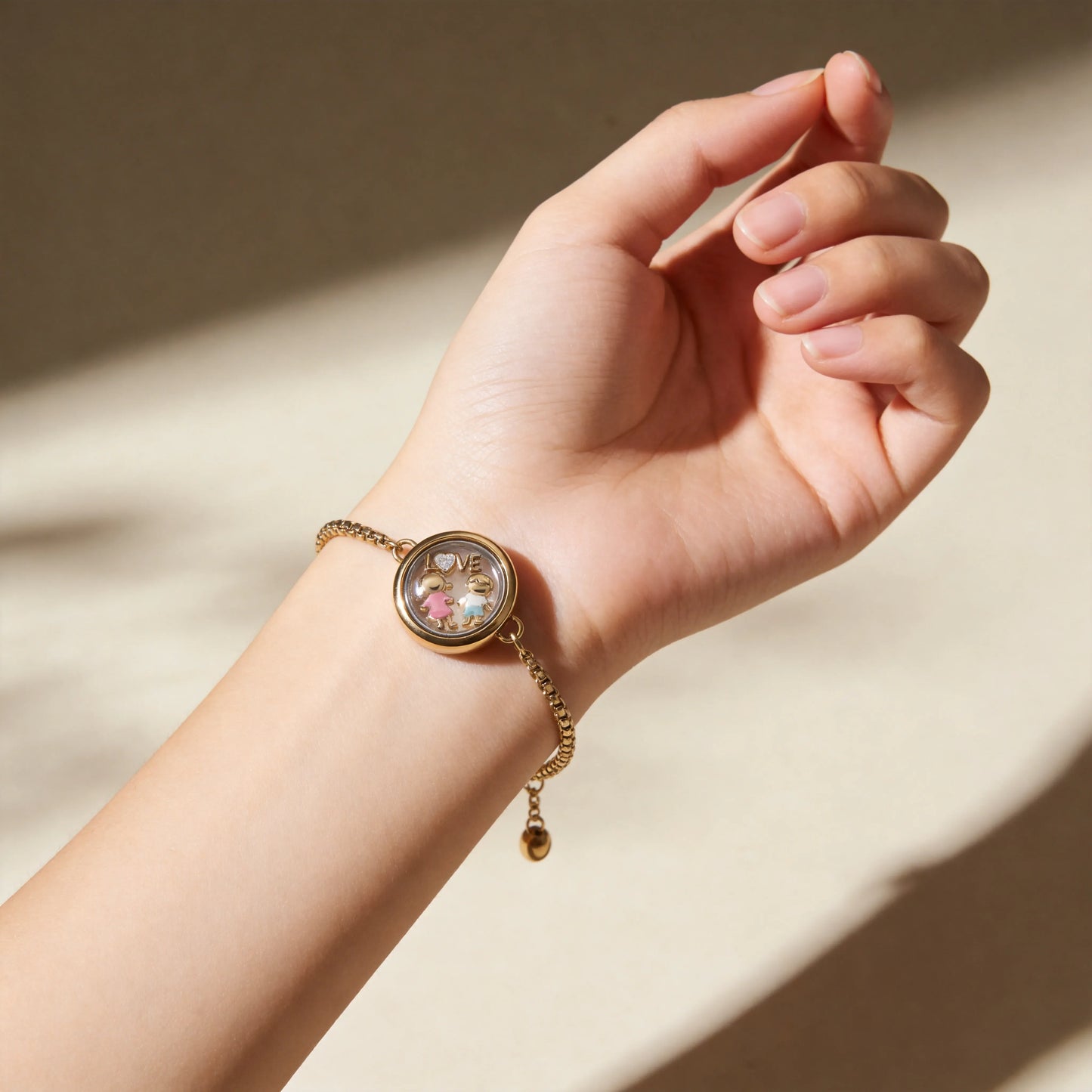 The Infinity Locket Bracelet