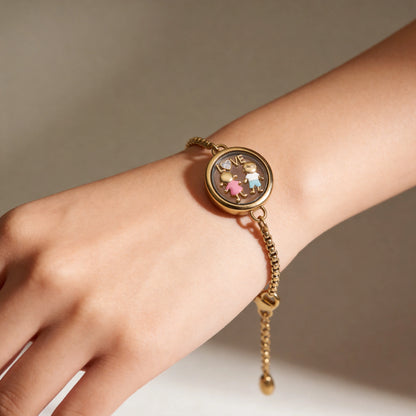 The Infinity Locket Bracelet