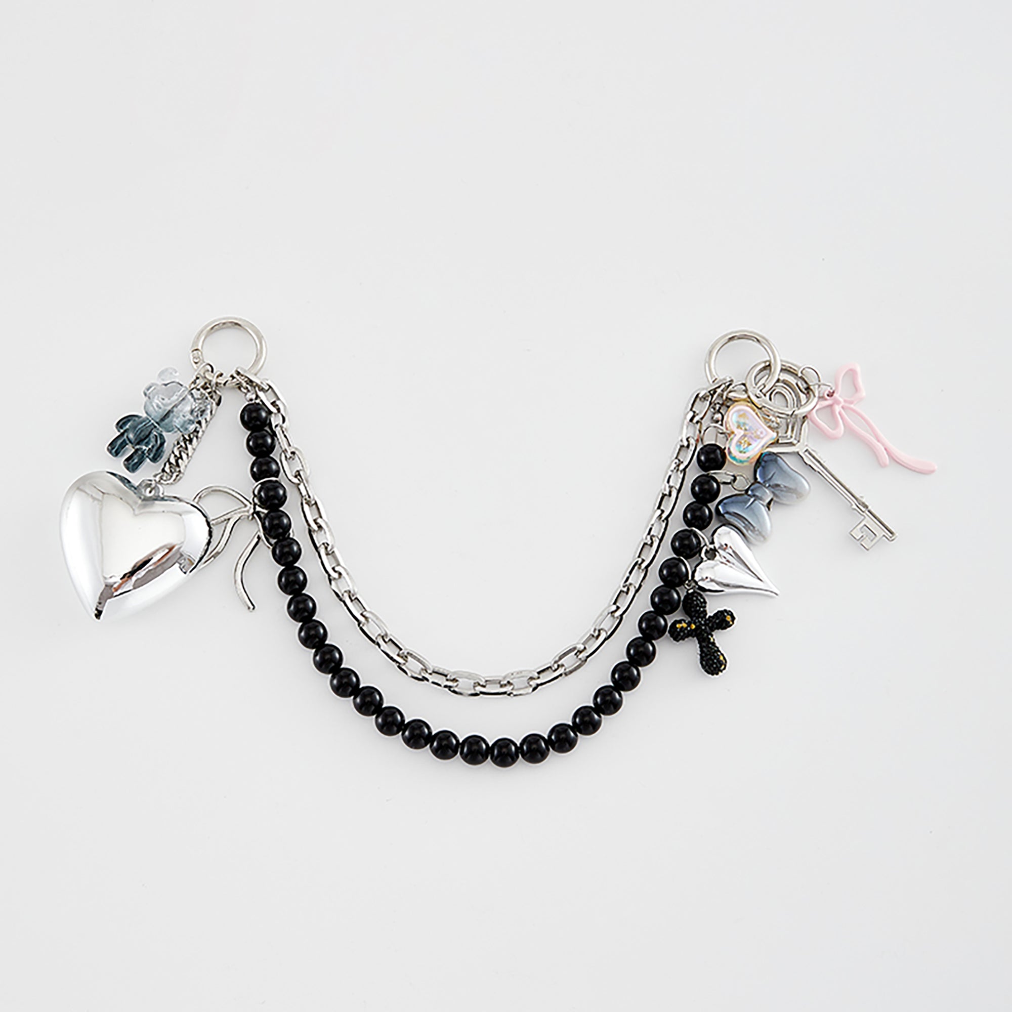 Pants chain bag decorative chain, bag accessory pendant, metal Gothic style bag charm