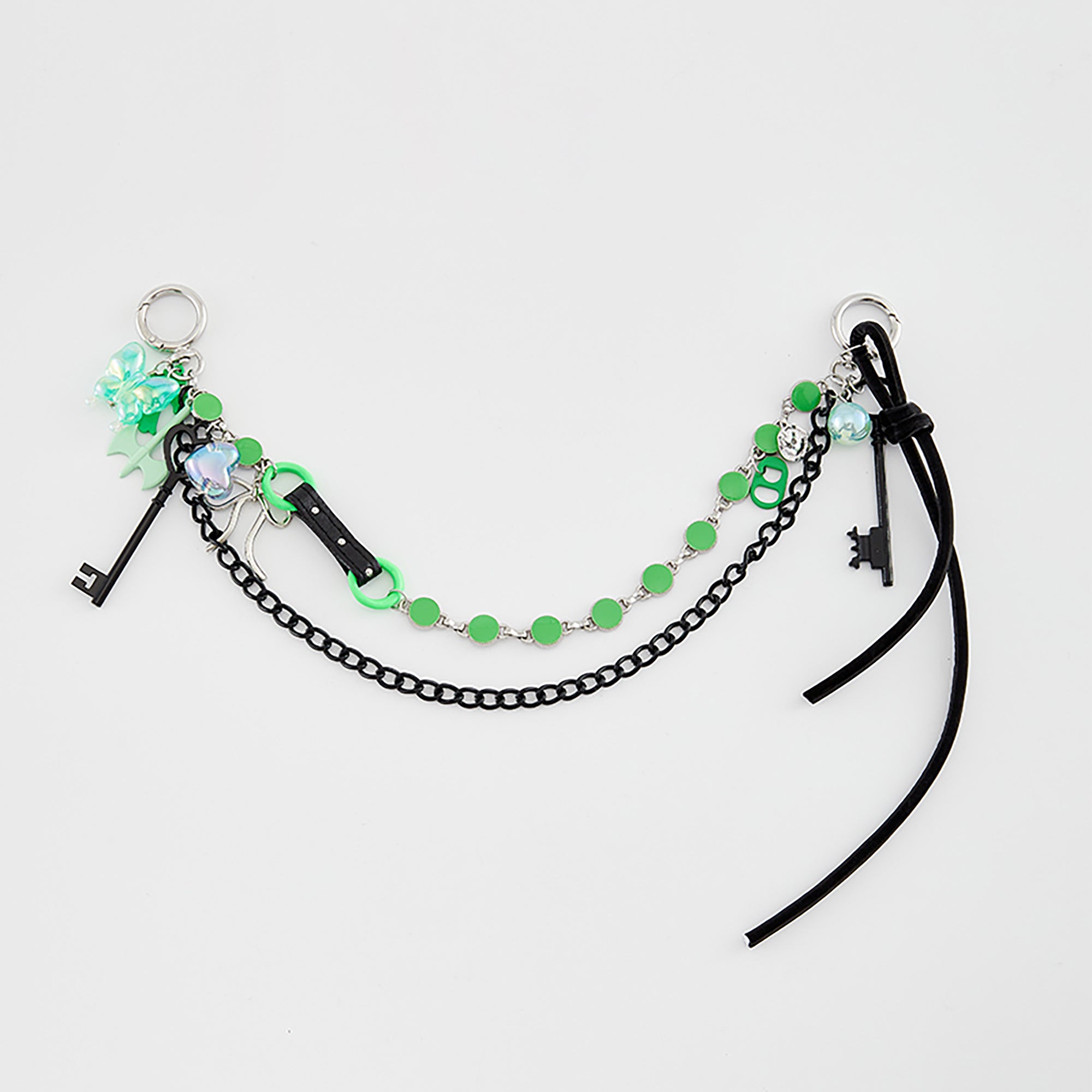 Pants chain bag decorative chain, bag accessory pendant, metal Gothic style bag charm