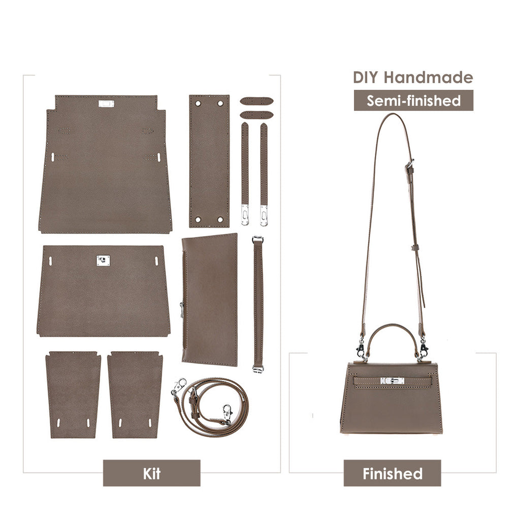 DIY Bag Kit | Inspired Sellier Kelly Bag DIY Making Kit - Wirkin™