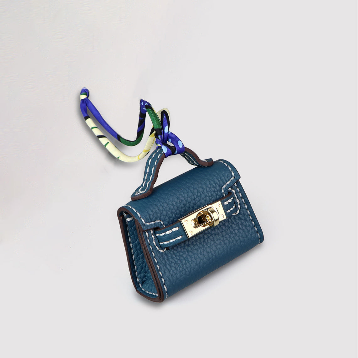 Cute Bag Charm DIY Leather Kit | Designer Leather Bag Charm Mini Kelly Bag Charm - Wirkin™