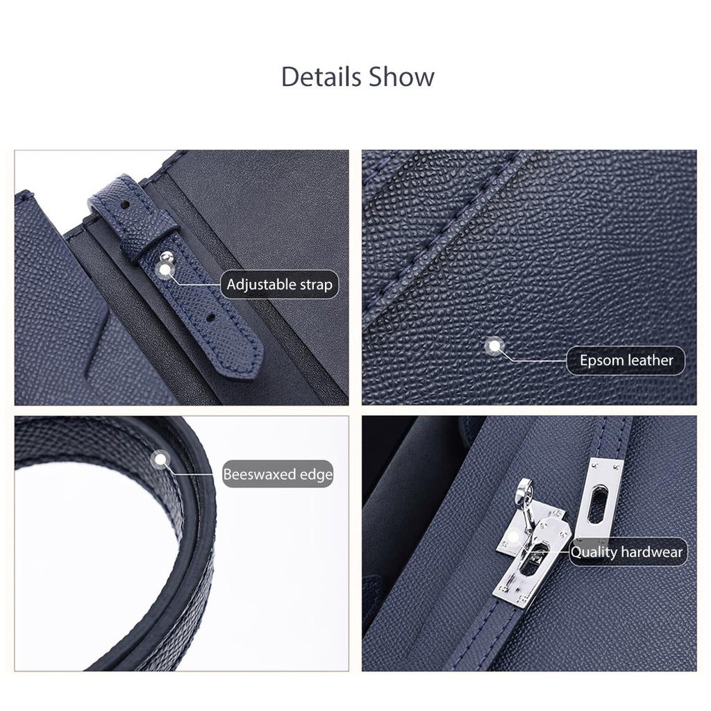 Handmade Inspired Kelly Depeches 25 Luxury Bag Details - Wirkin™
