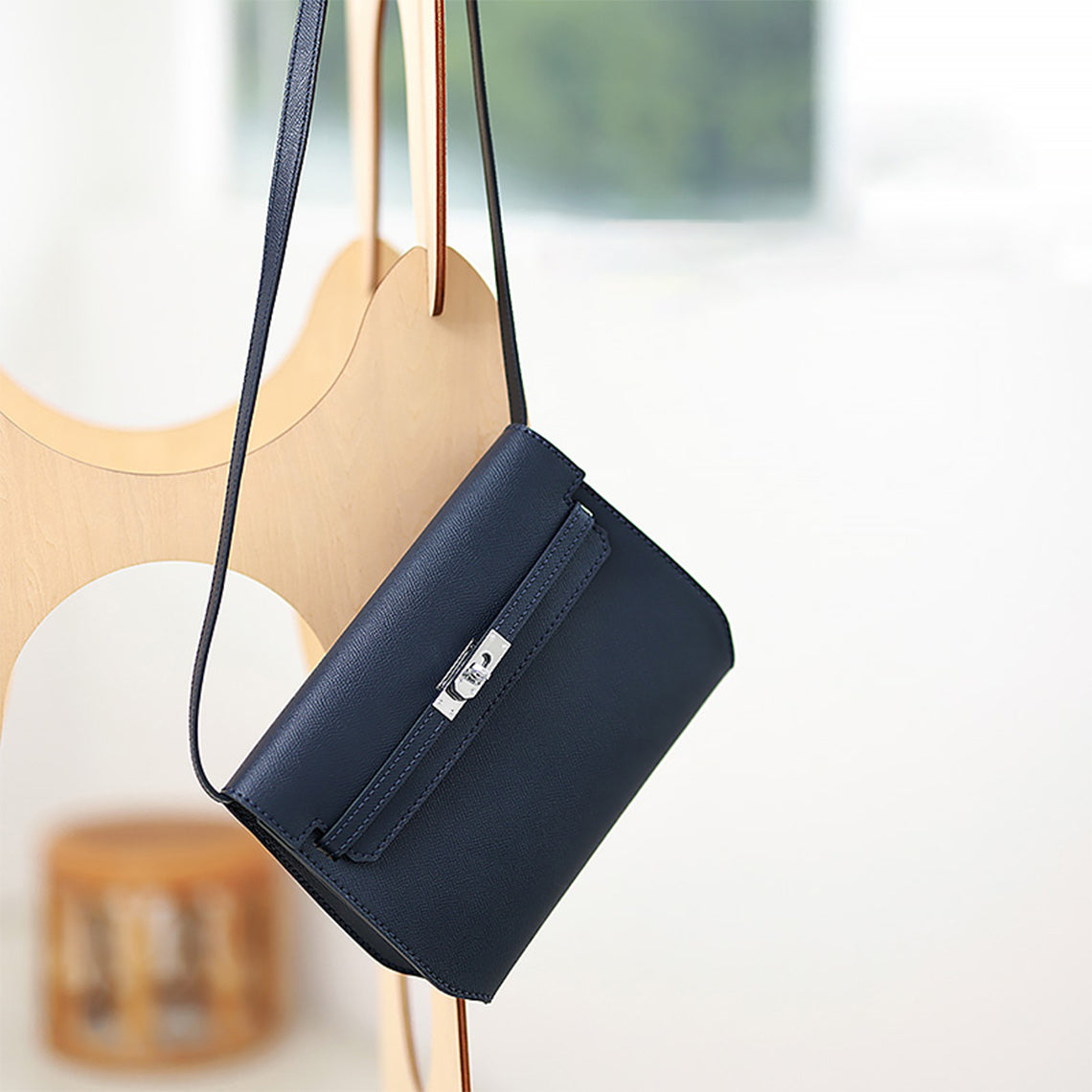 Genuine Leather Inspired Kelly Depeches Luxury Crossbody Bag - Wirkin™