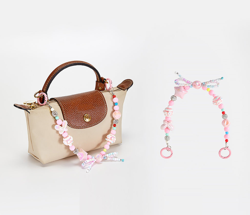 34cm le pliage original bag strap,Acrylic chain,Hand bag replacement strap,Decorative chain