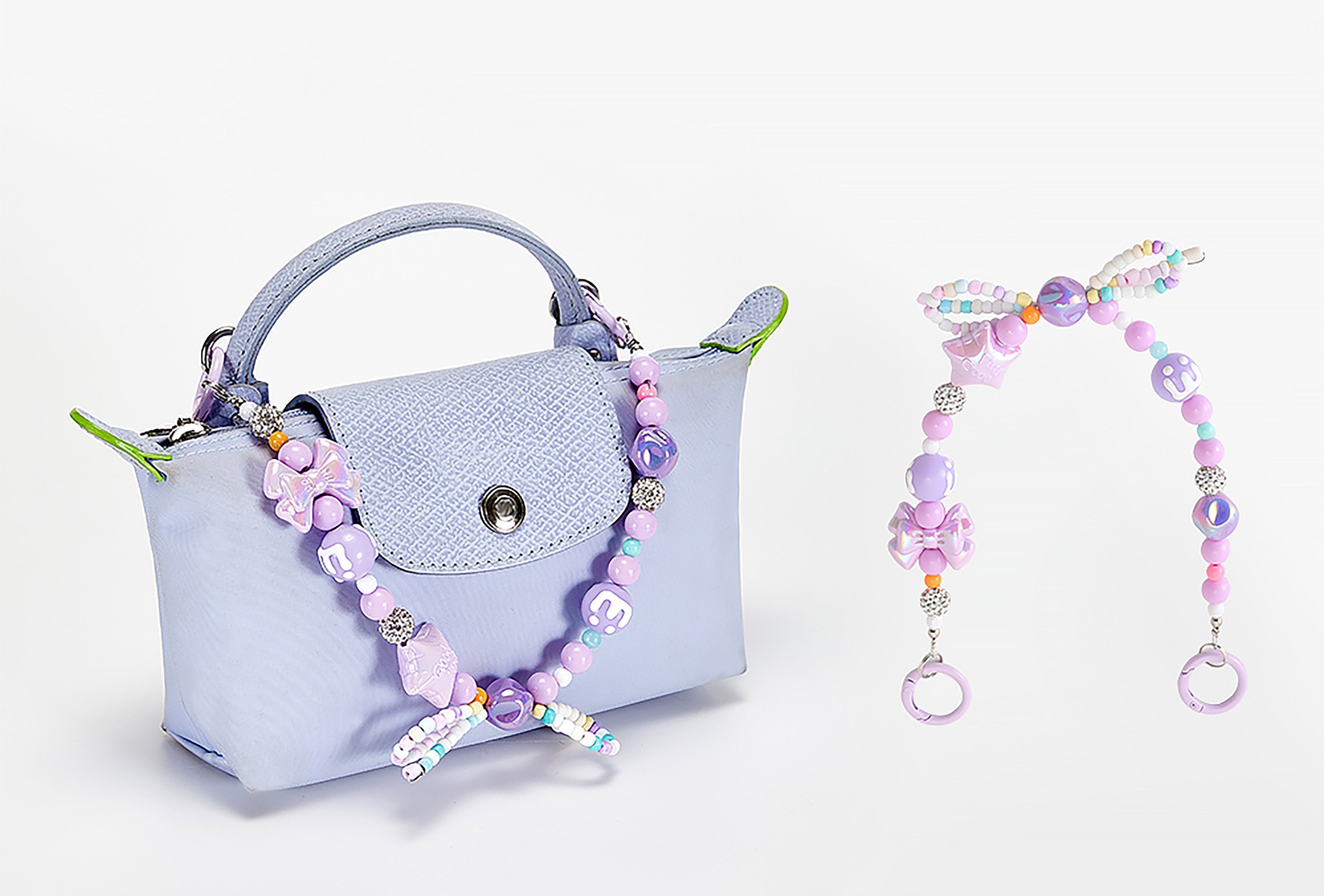 34cm le pliage original bag strap,Acrylic chain,Hand bag replacement strap,Decorative chain