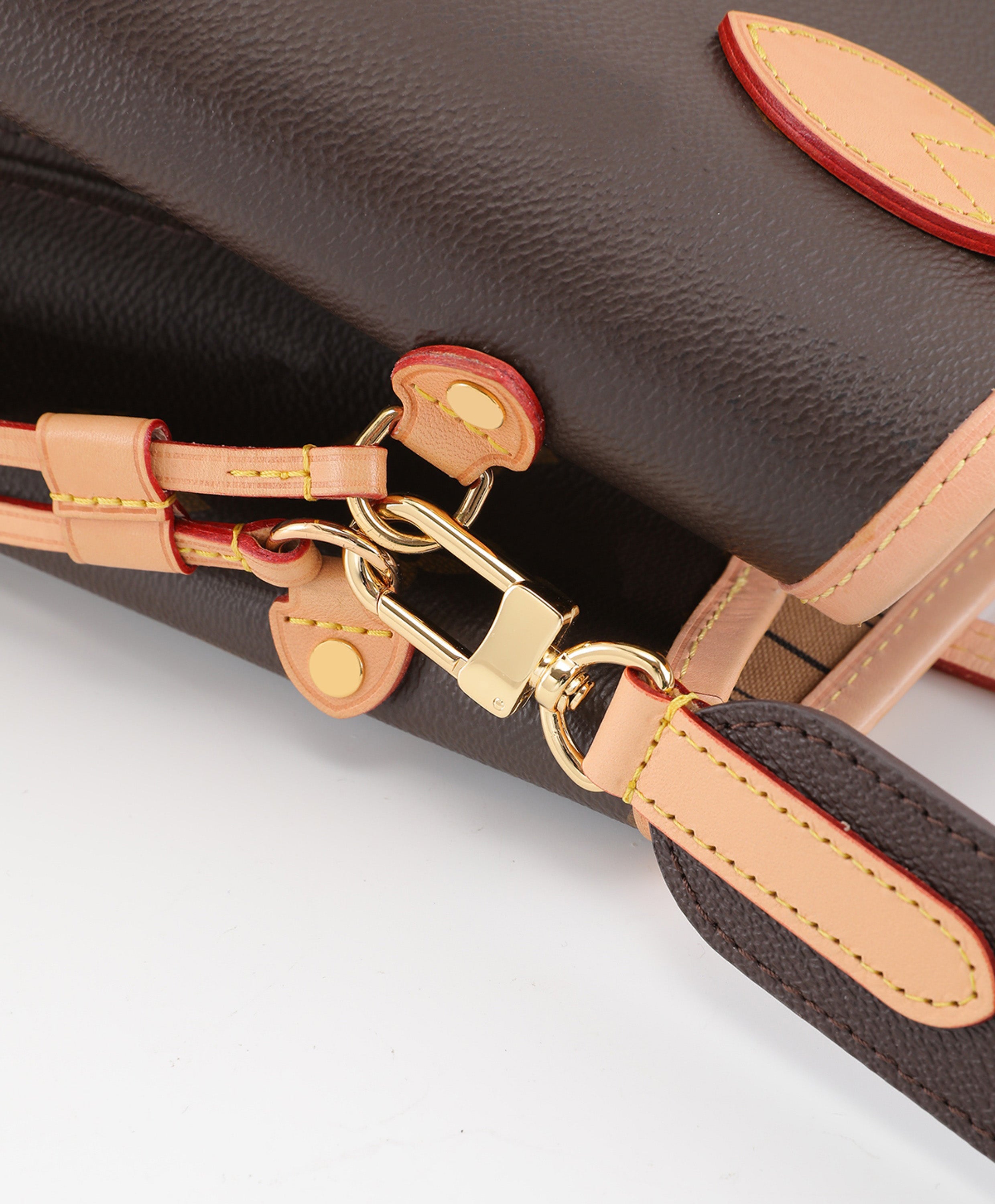 Handmade Genuine Leather Adjustable Shoulder Strap for Neverfull Bag – 3.5cm Wide, 73-99cm Adjustable Length