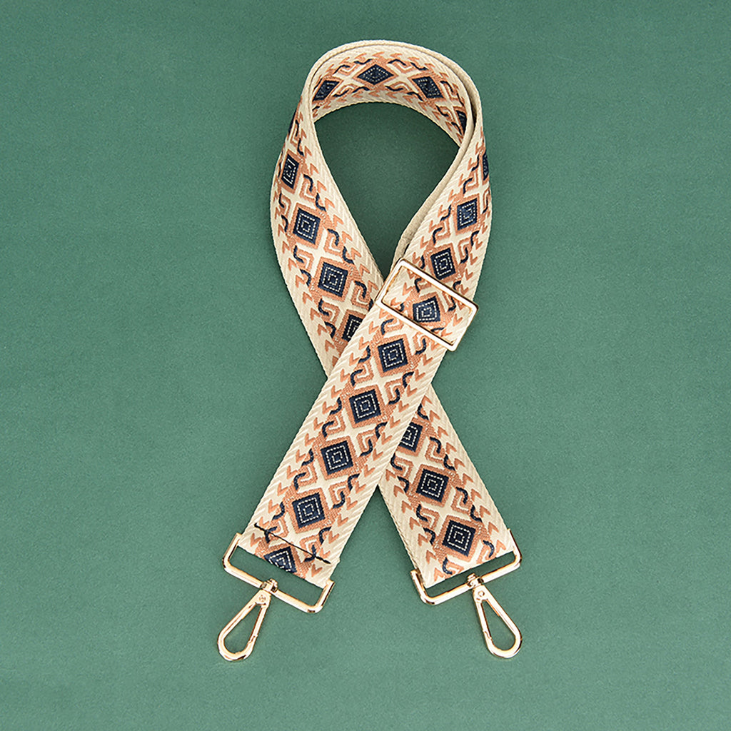 Adjustable 5cm Wide Canvas Shoulder Strap – Fashionable Replacement Strap for Women's Handbags