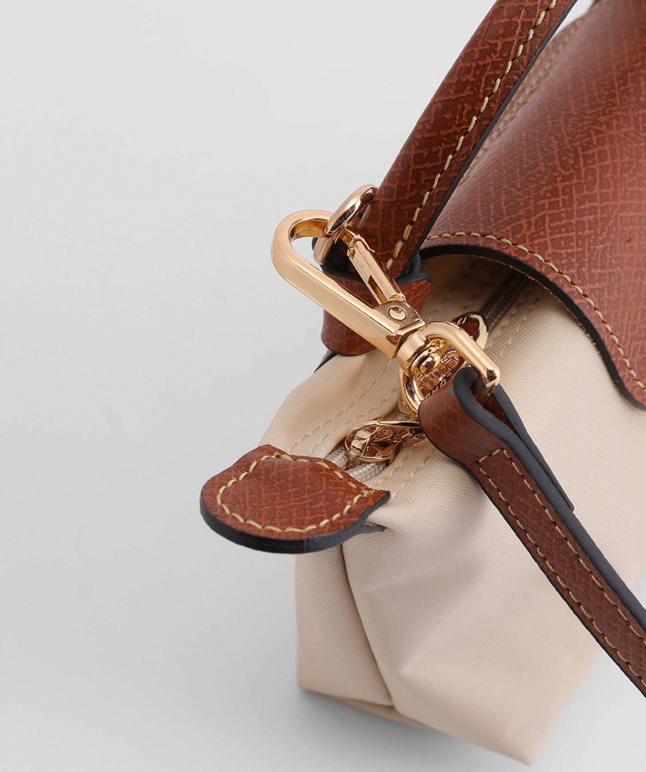 Mini Pliage Energy Bag Shoulder Strap, Short Handle Clutch with No-Hole Modification for Shoulder Bag