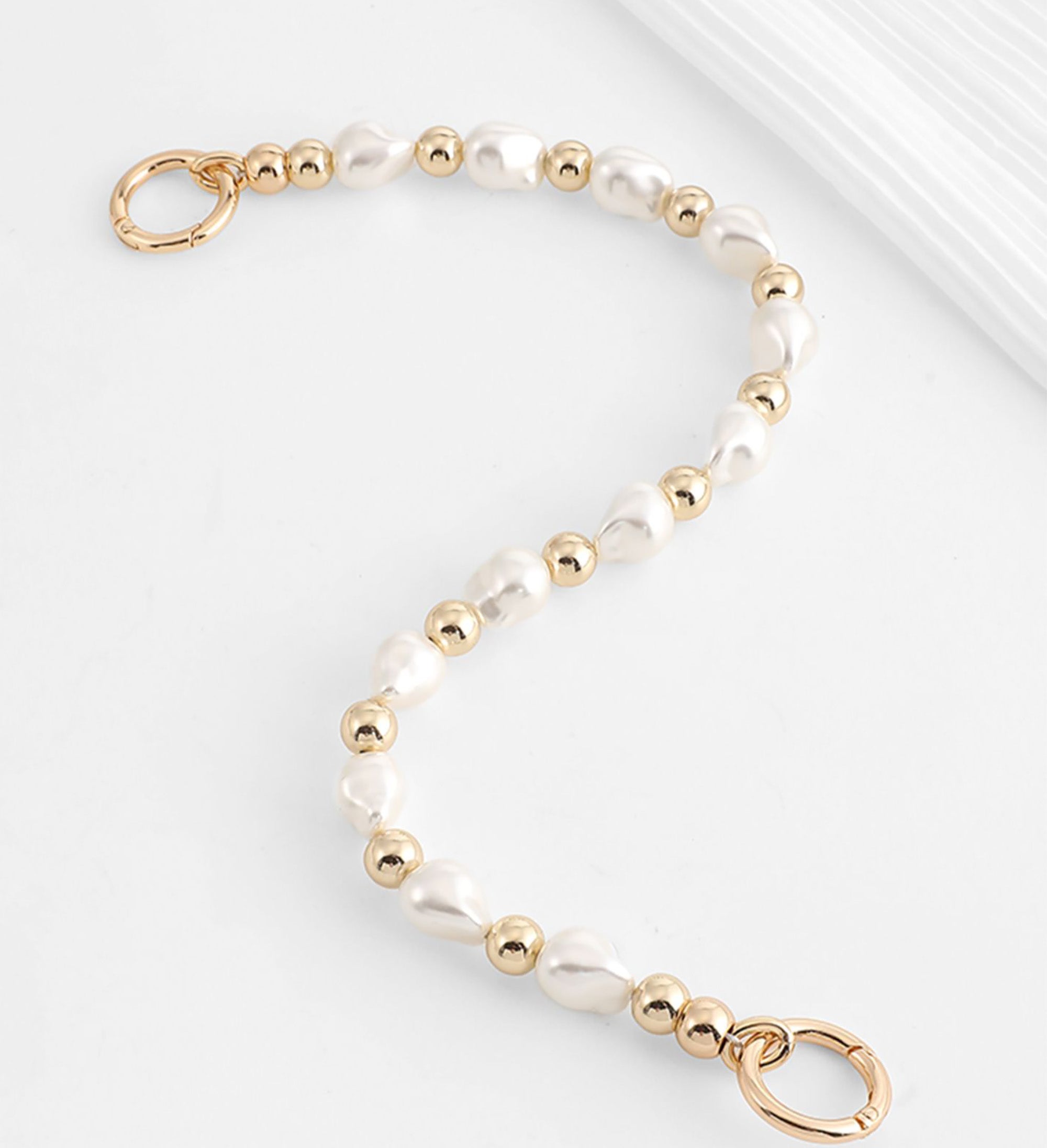 39cm Pearl decorative chain bag with short handbag modification chain accessories,Pearl chain