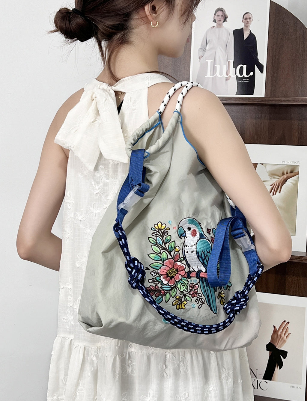 Woven Shoulder Strap, Eco-friendly Bag Replacement Strap, Pure Cotton Woven Bag Strap
