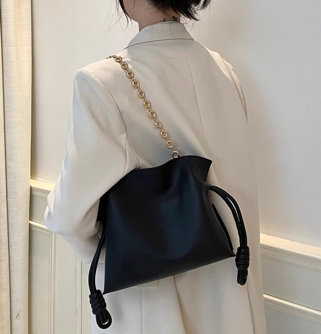 Handmade Flamenco Bag metal chain, crossbody bag replacement chain, donut single shoulder chain.