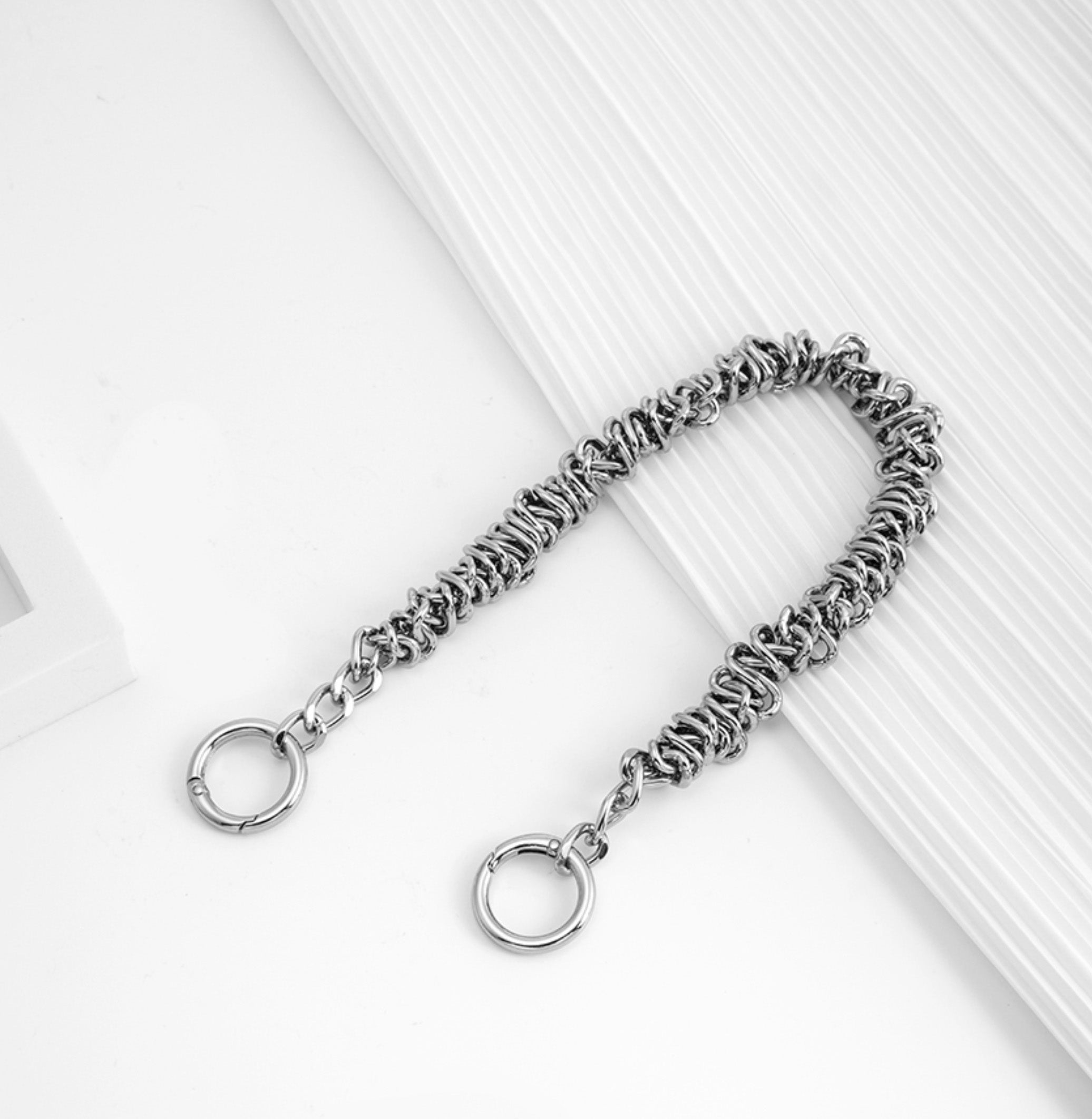 Cloud bag decorative chain bag carrying belt, fashion women bag replacement bag chain transformation chain accessories