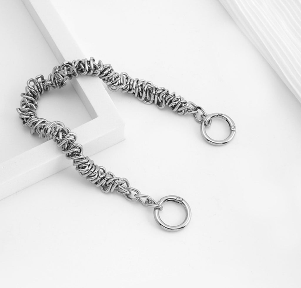 Cloud bag decorative chain bag carrying belt, fashion women bag replacement bag chain transformation chain accessories