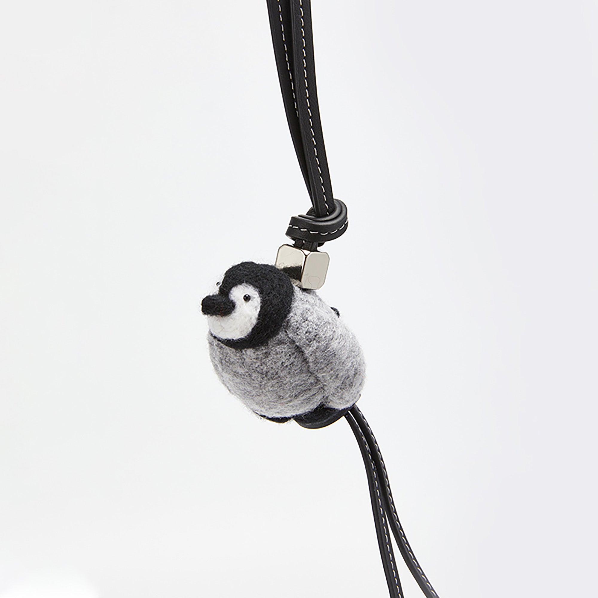 Handcrafted Felt Animal Keychain and Bag Charm – Unique Felt Car Hanging Decoration, Handmade