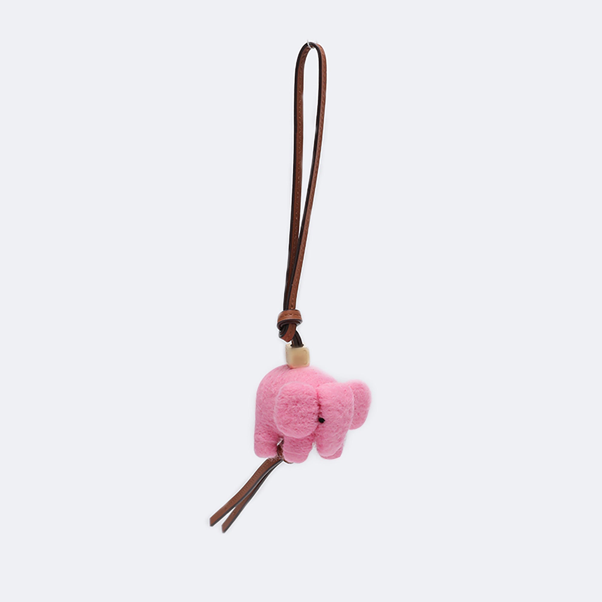 Handcrafted Felt Animal Keychain and Bag Charm – Unique Felt Car Hanging Decoration, Handmade