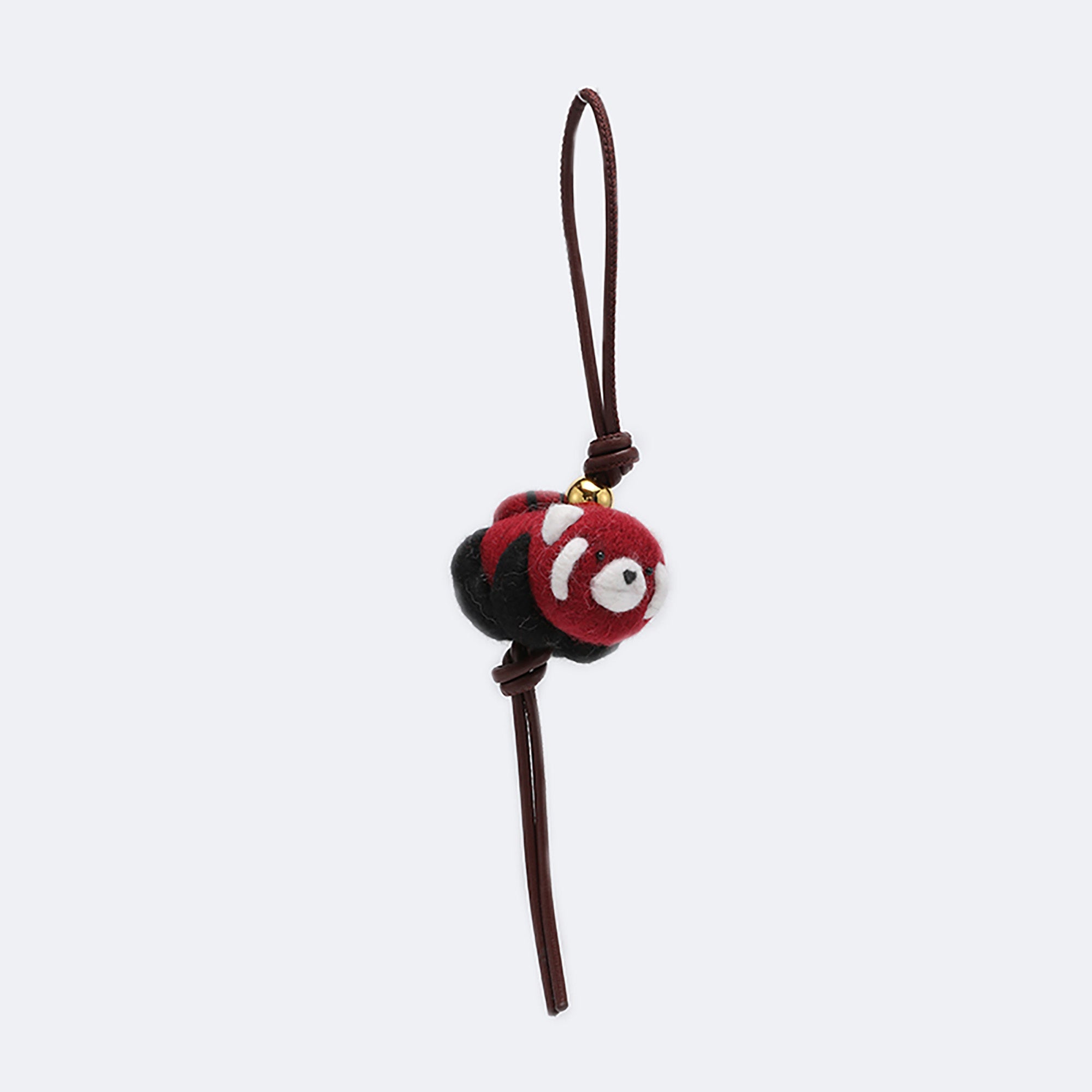 Handcrafted Felt Animal Keychain and Bag Charm – Unique Felt Car Hanging Decoration, Handmade