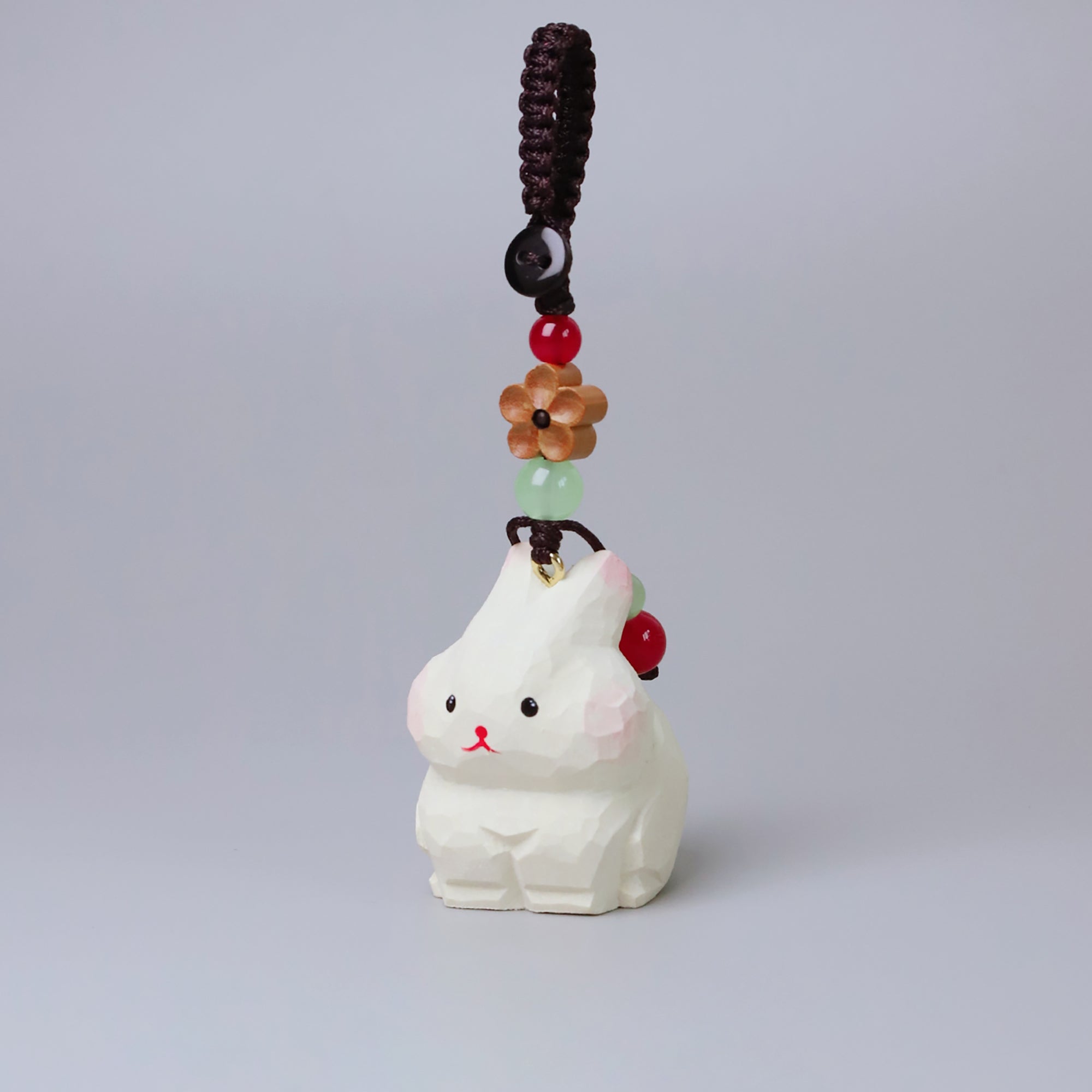 Handcrafted Wooden Pig Keychain – Car Key Holder, Backpack Decoration, Couple Gift, Exquisite Birthday Present for Friends