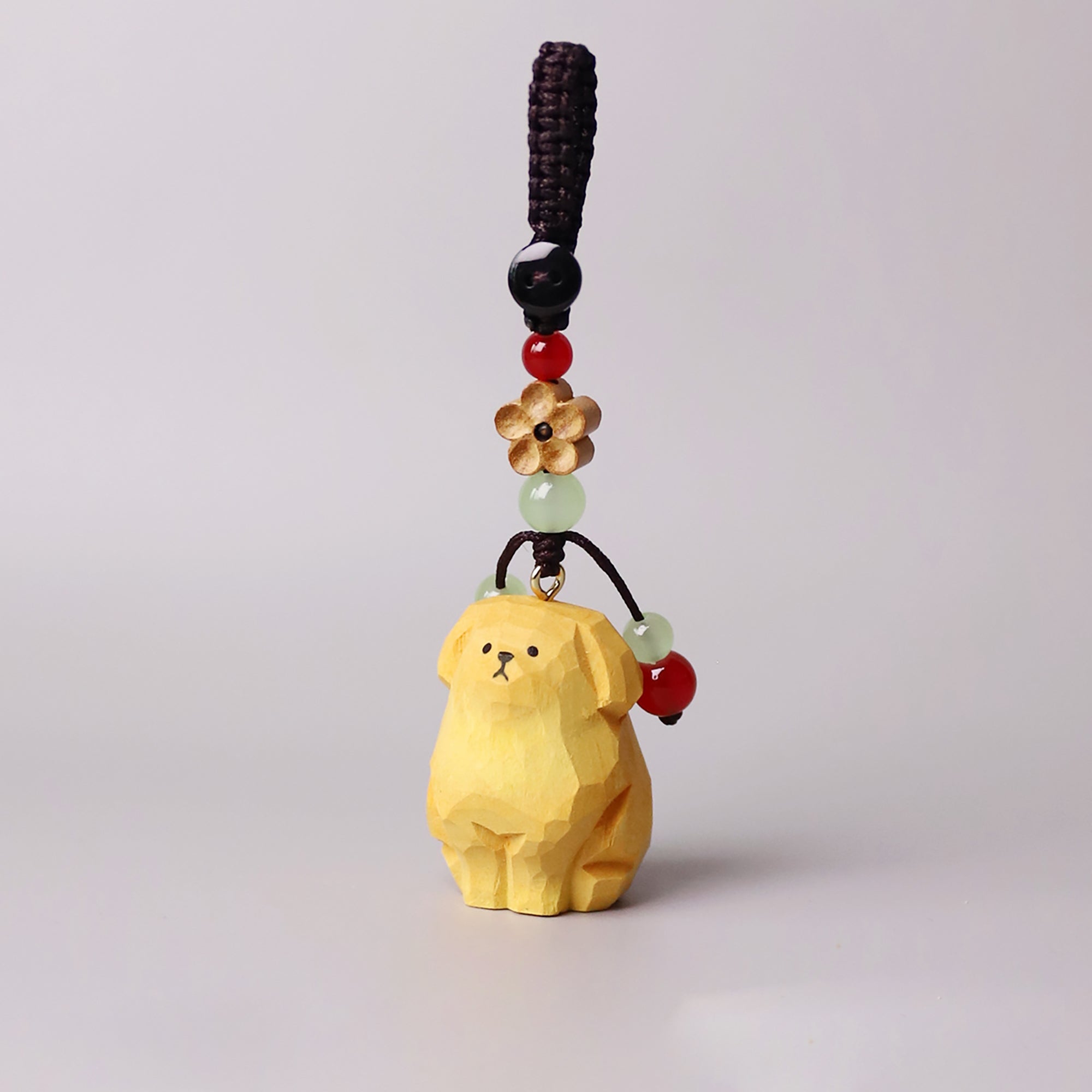 Handcrafted Wooden Pig Keychain – Car Key Holder, Backpack Decoration, Couple Gift, Exquisite Birthday Present for Friends