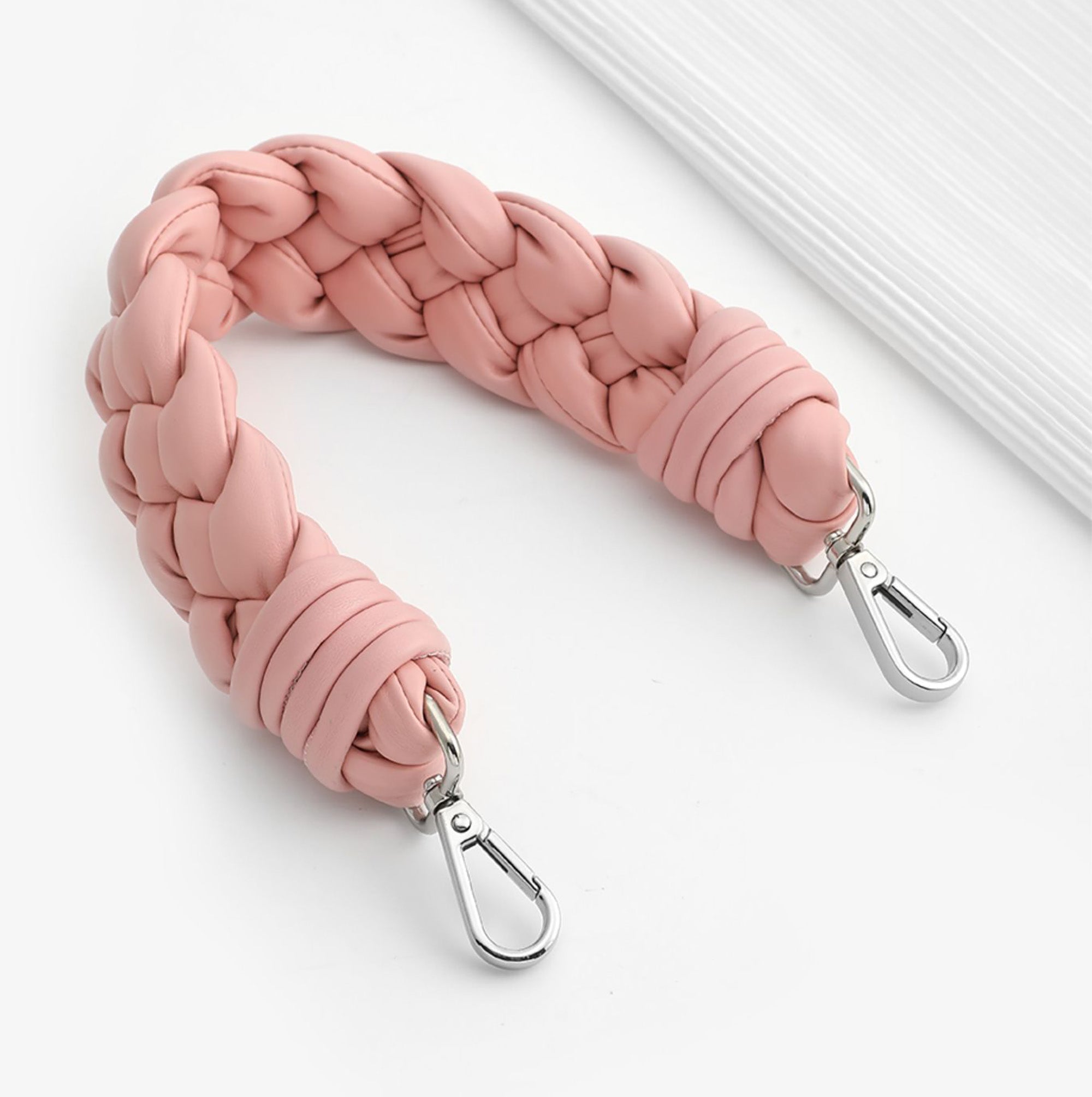Accessories for Mini Handbag Shoulder Strap Transformation: Twisted Braided Short Handbag Handles for Handheld Bags