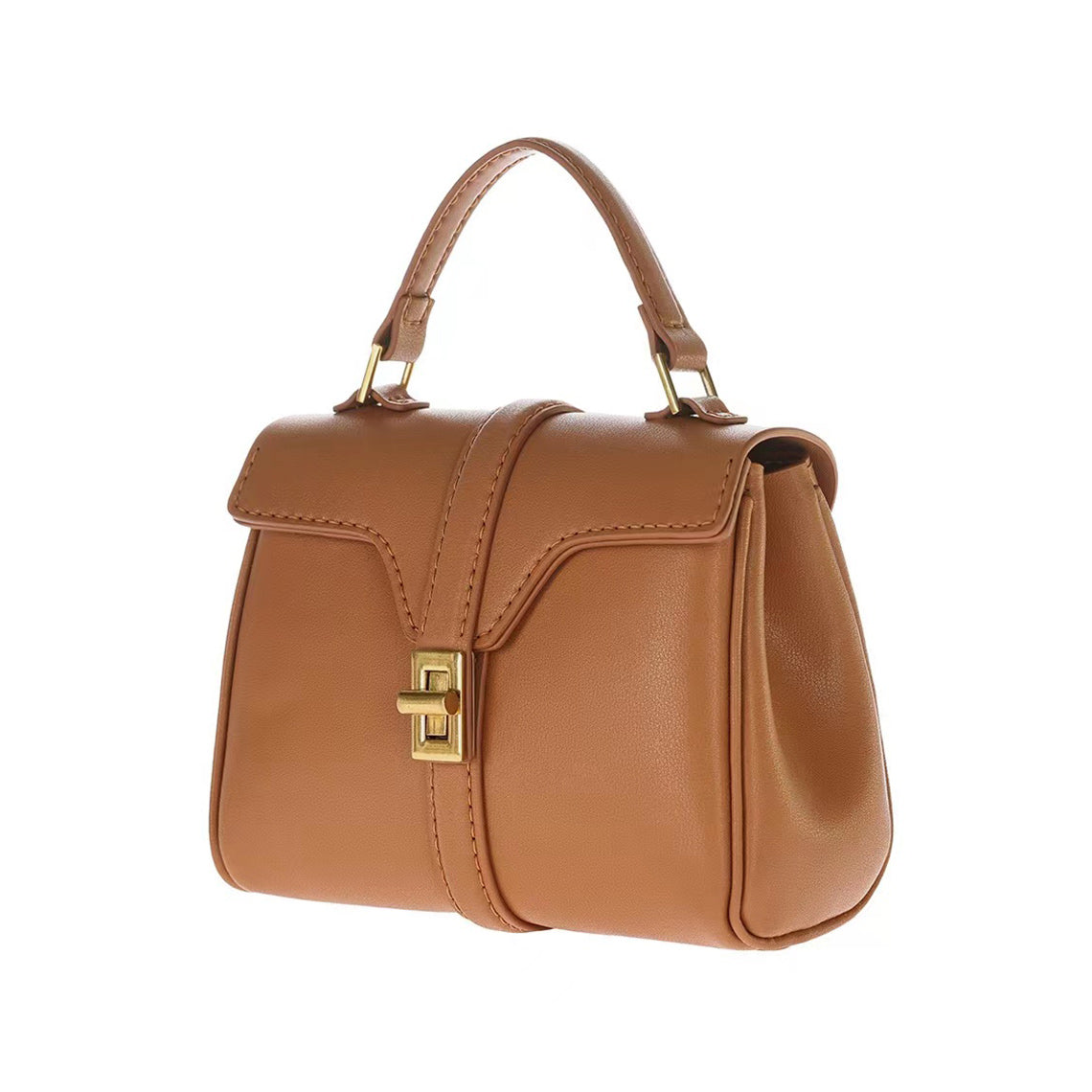 Top handle tote bag with zipper | Leather handbag kits to sew | Wirkin™