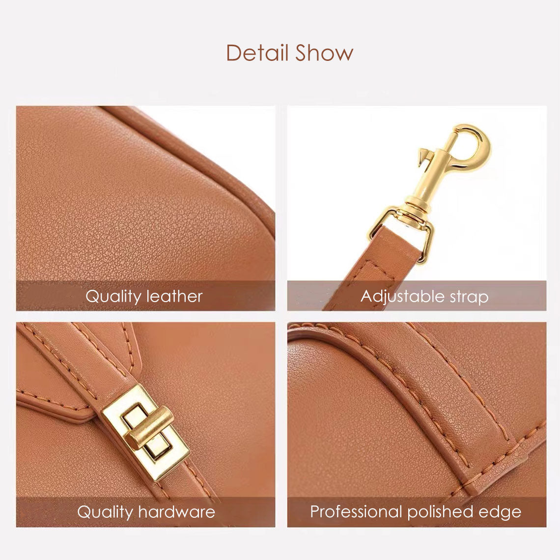 Leather tote bag details | Leather sewing leather bags making | Wirkin™