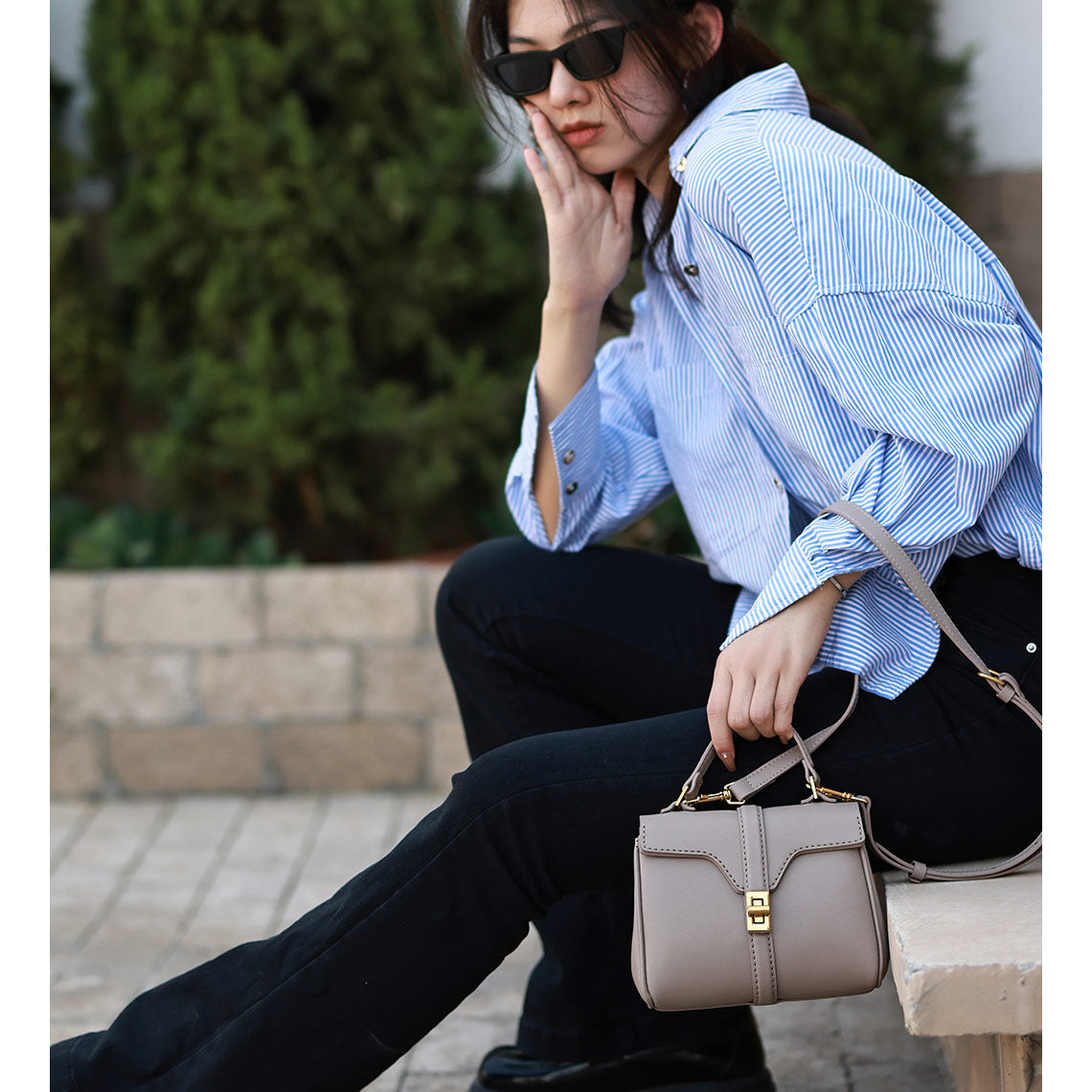 DIY leather bag kits | Top handle crossbody bag handbag for women | Homemade bags - Wirkin™