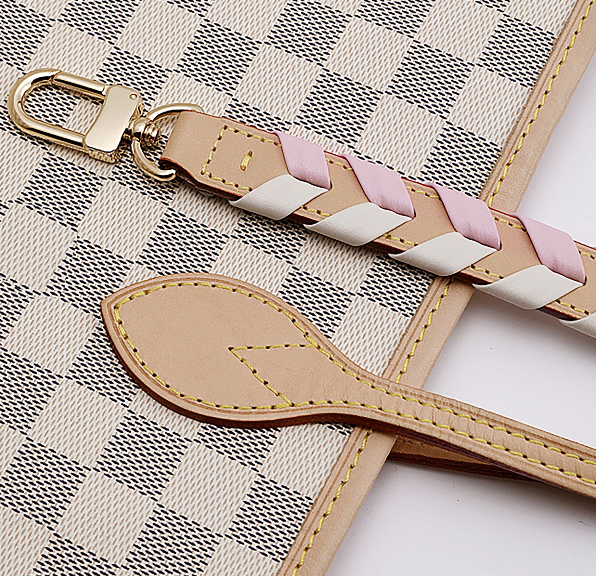 Neverfull Bag shoulder strap, women's underarm shoulder strap, high-quality leather shoulder strap for tote bags