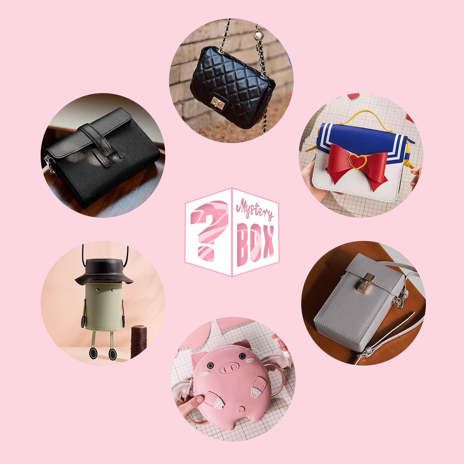 Mystery Box Lucky Box of DIY Bag Kit | Surprise Gifts Best Gifts for Holidays