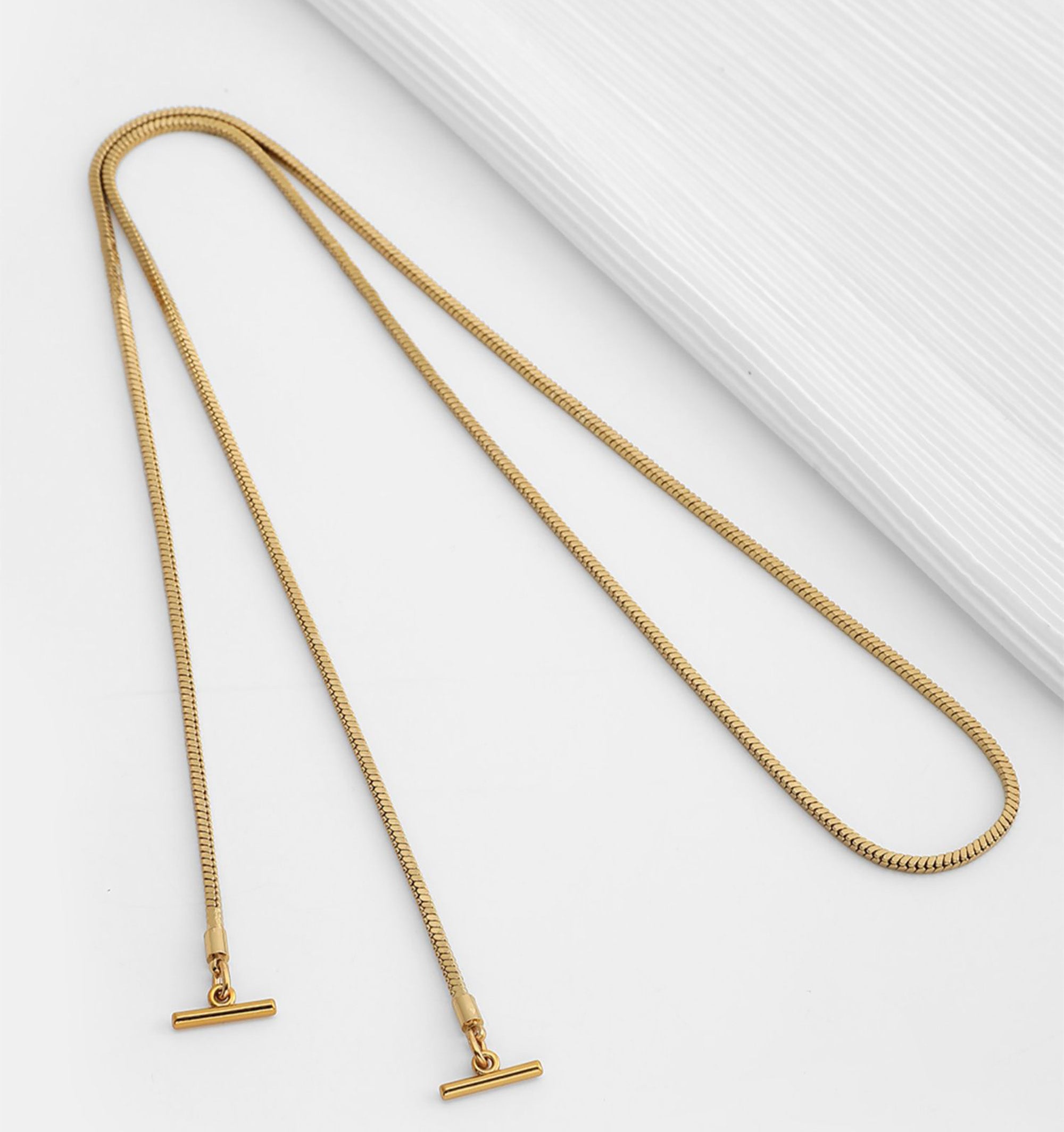 Tassel bag snake bone chain accessory, crossbody shoulder strap replacement chain, metal bag chain