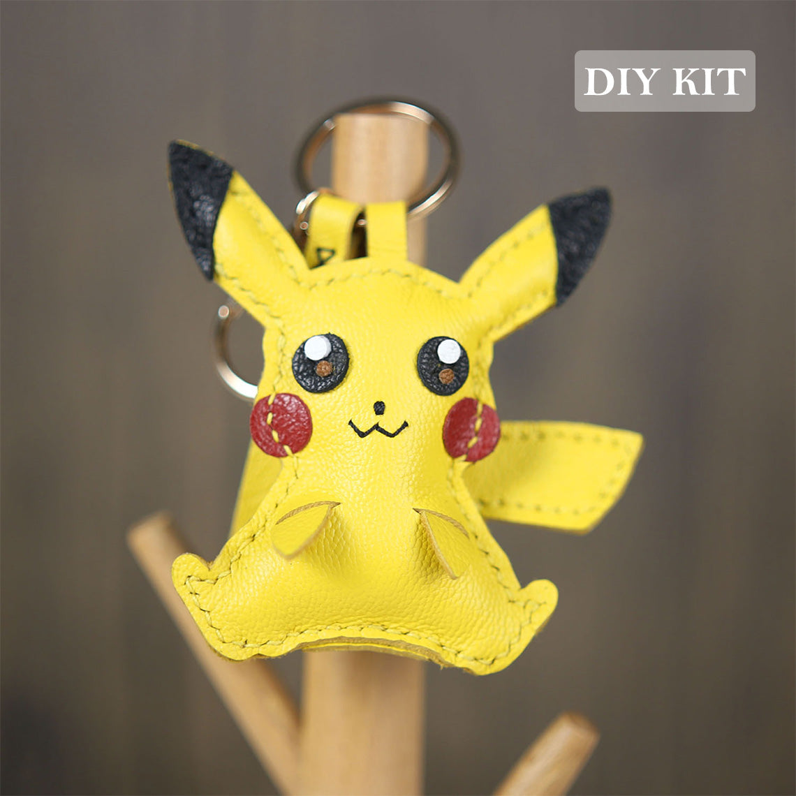 Anime Pikachu Keychains | DIY Mini Backpack Keychain Kit | Wirkin™
